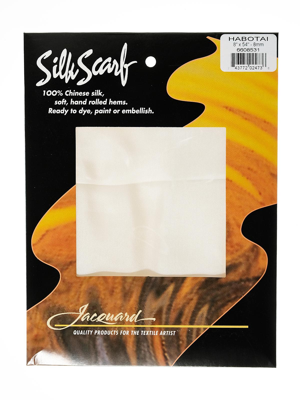 Blank Silk Scarves 8 In. X 54 In.