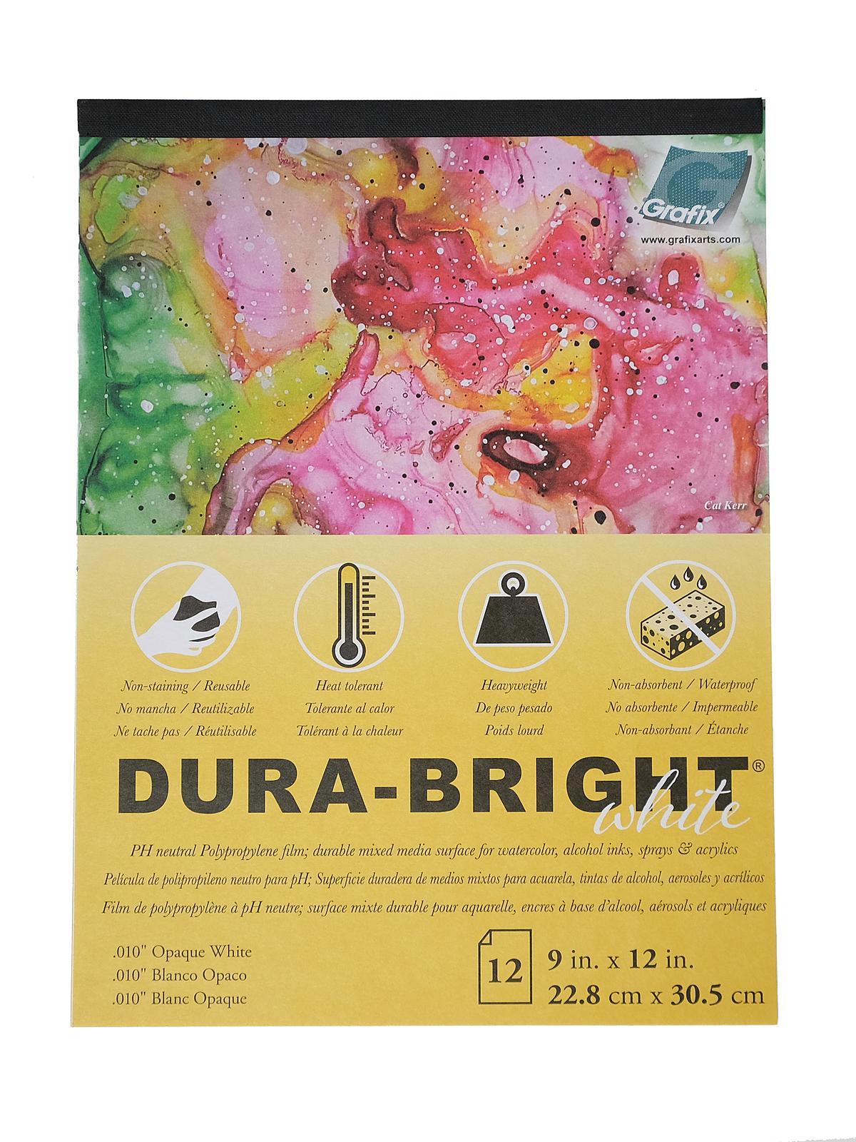 Craft Plastic Dura-Bright 9 in. x 12 in. 12 sheets