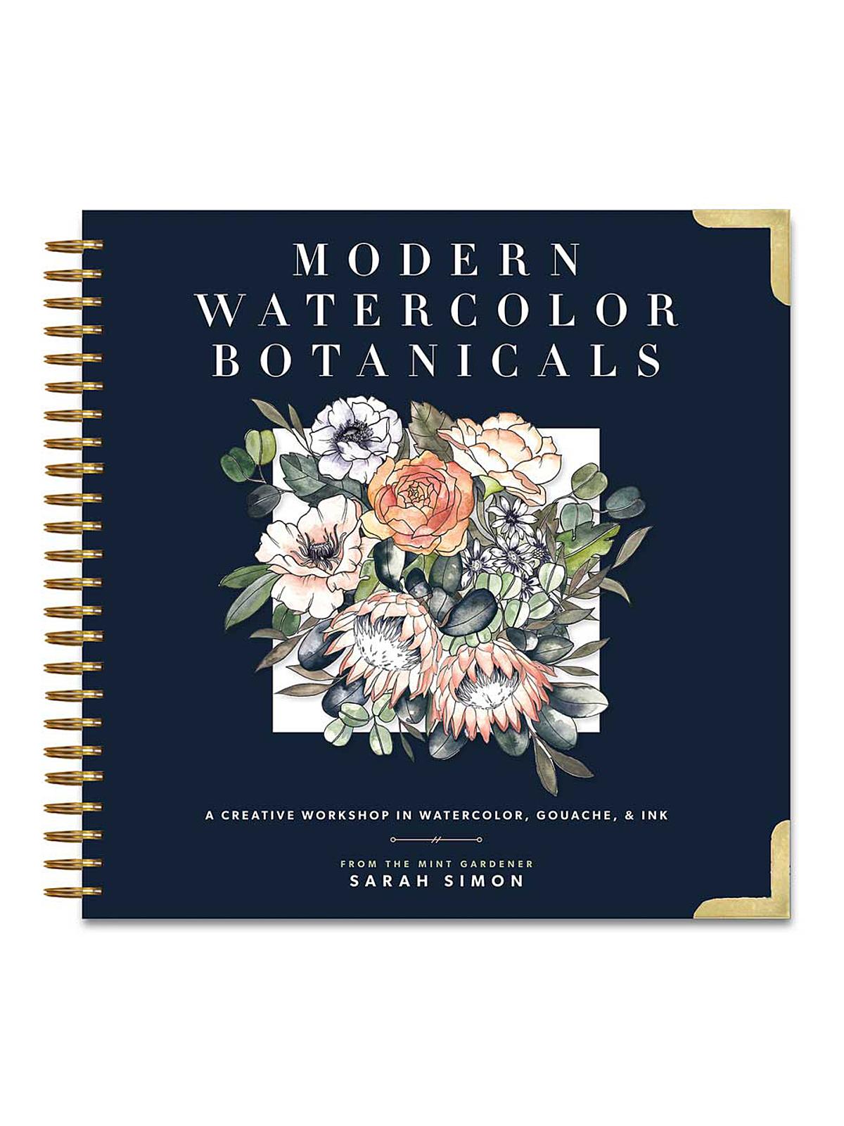 Modern Watercolor Botanicals each
