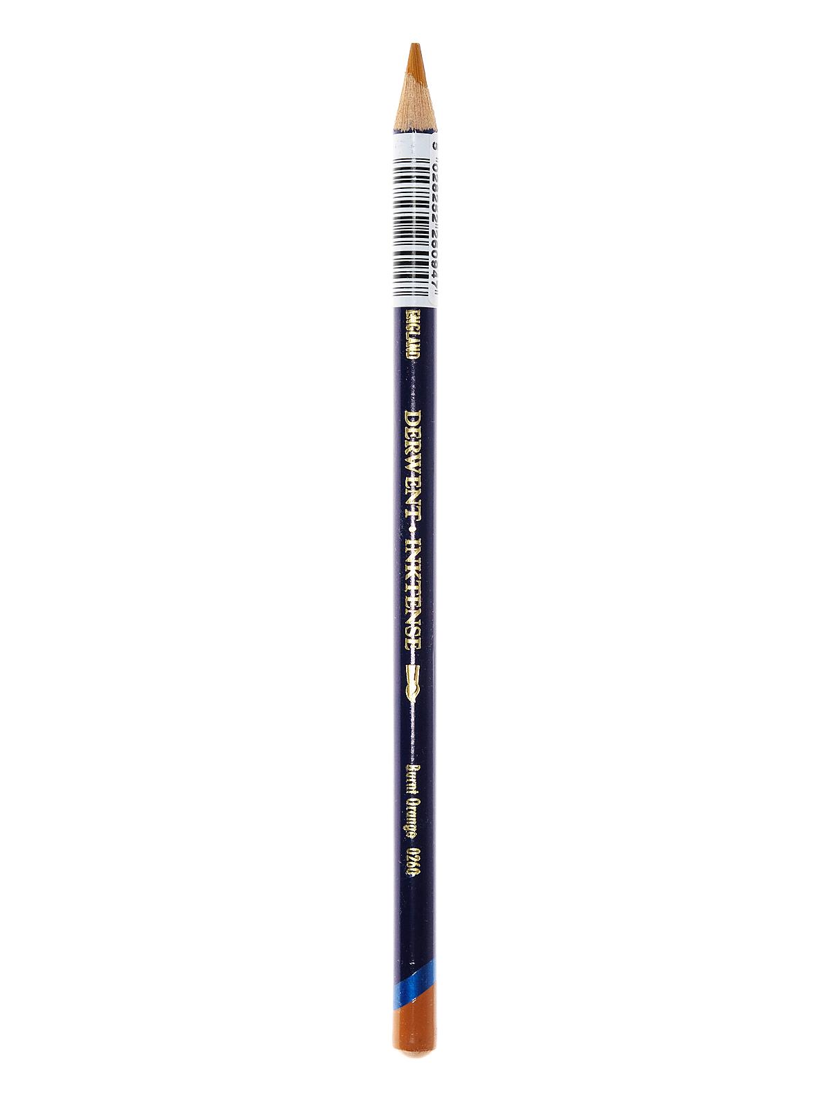 Inktense Pencils burnt orange 260