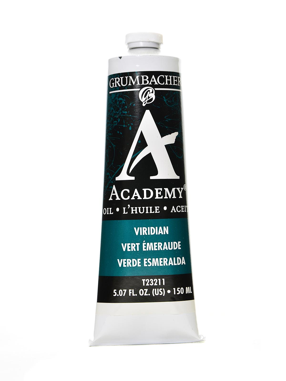 Academy Oil Colors viridian hue 5.07 oz.