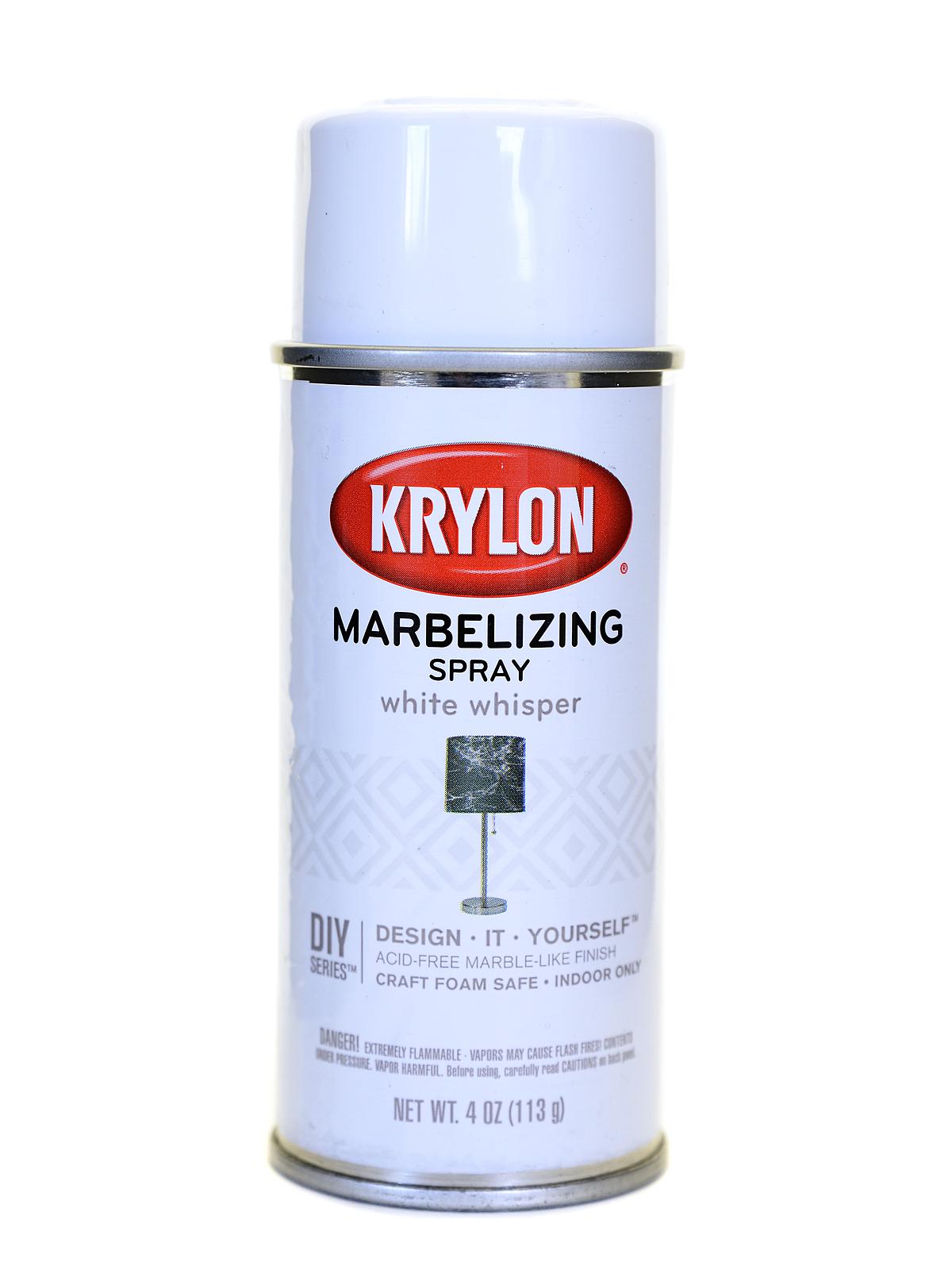 Marbelizing Spray white