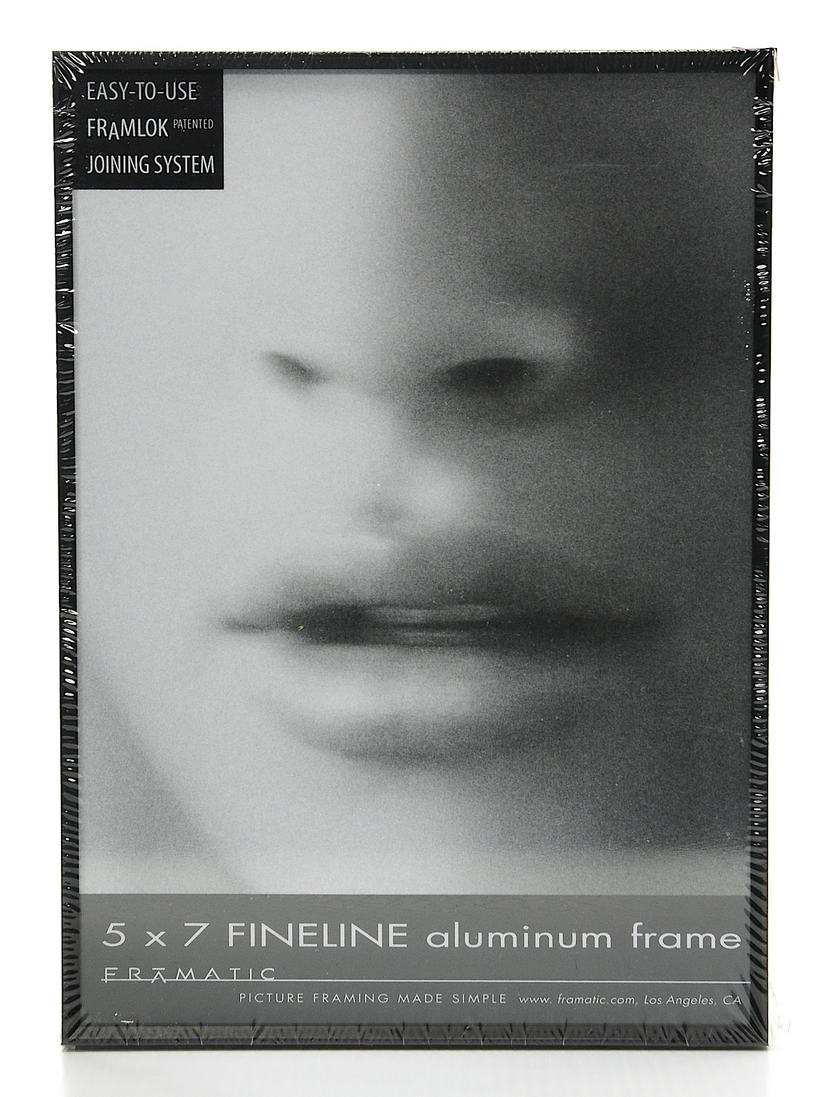 Fineline Aluminum Frames Black 5 In. X 7 In.
