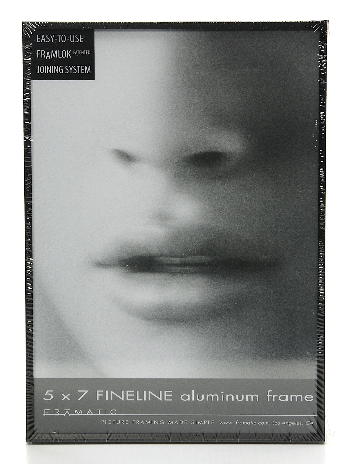 Fineline Aluminum Frames black 5 in. x 7 in.