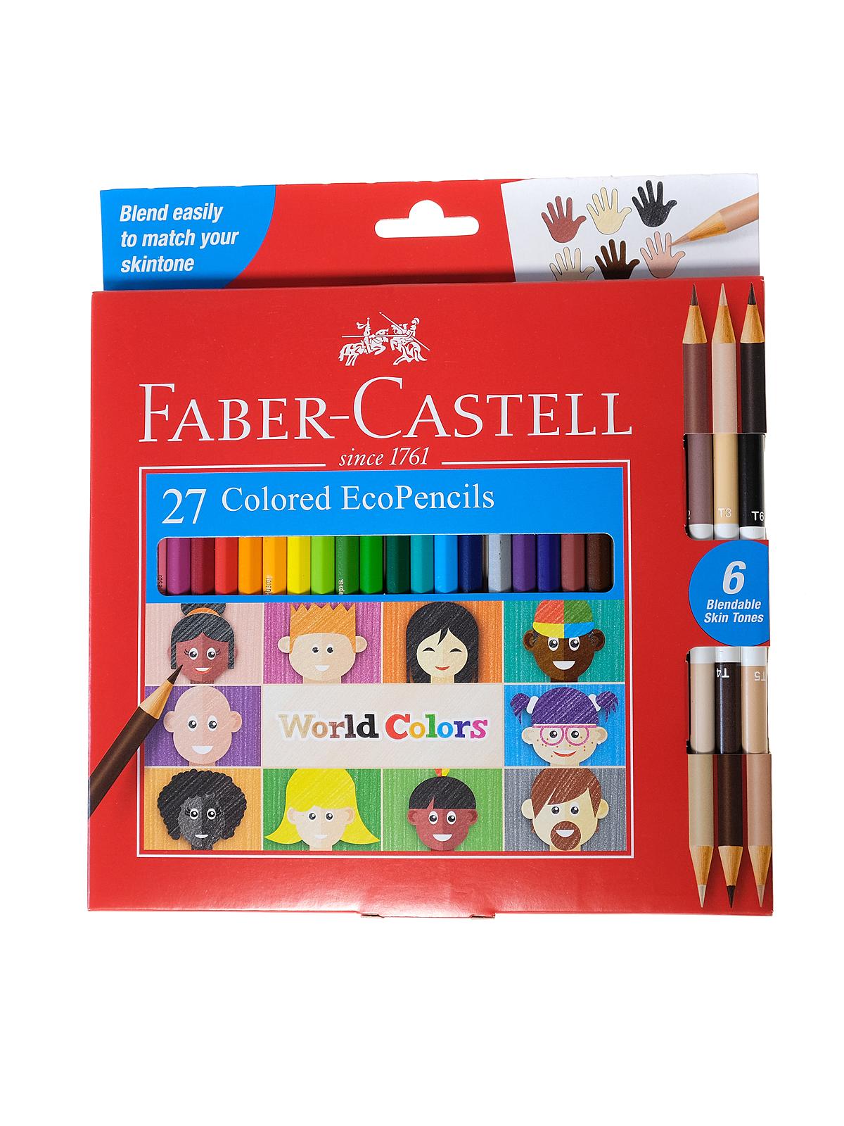World Colors EcoPencils set of 27