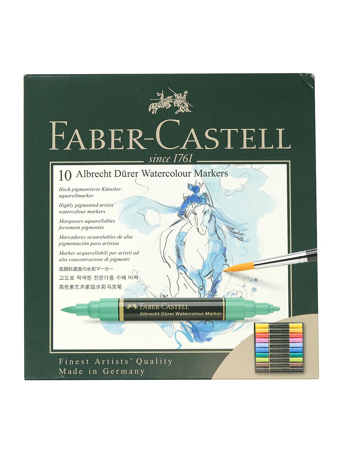Albrecht Durer Watercolor Marker Sets set of 10