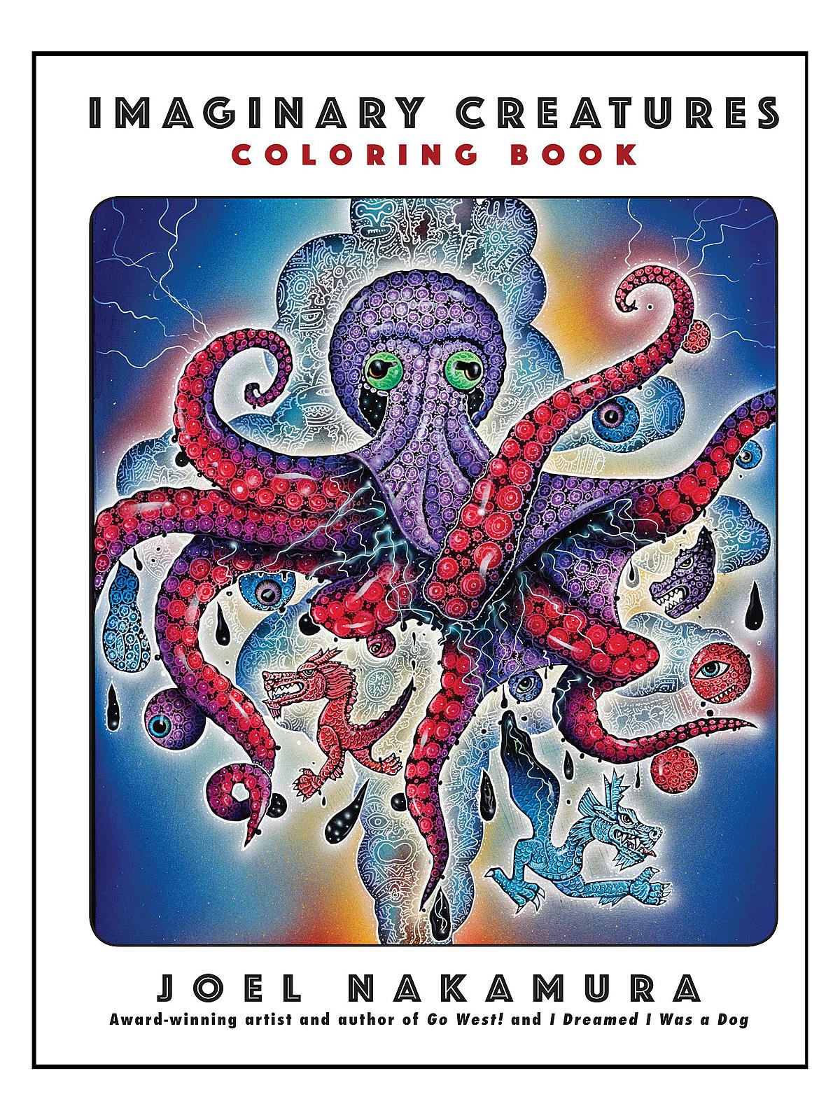 Imaginary Creatures Coloring Book each