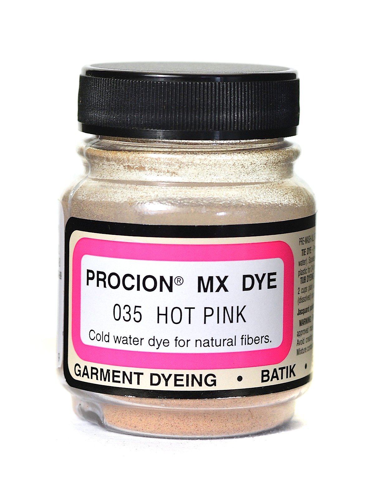 Procion MX Fiber Reactive Dye hot pink 035 2 3 oz.