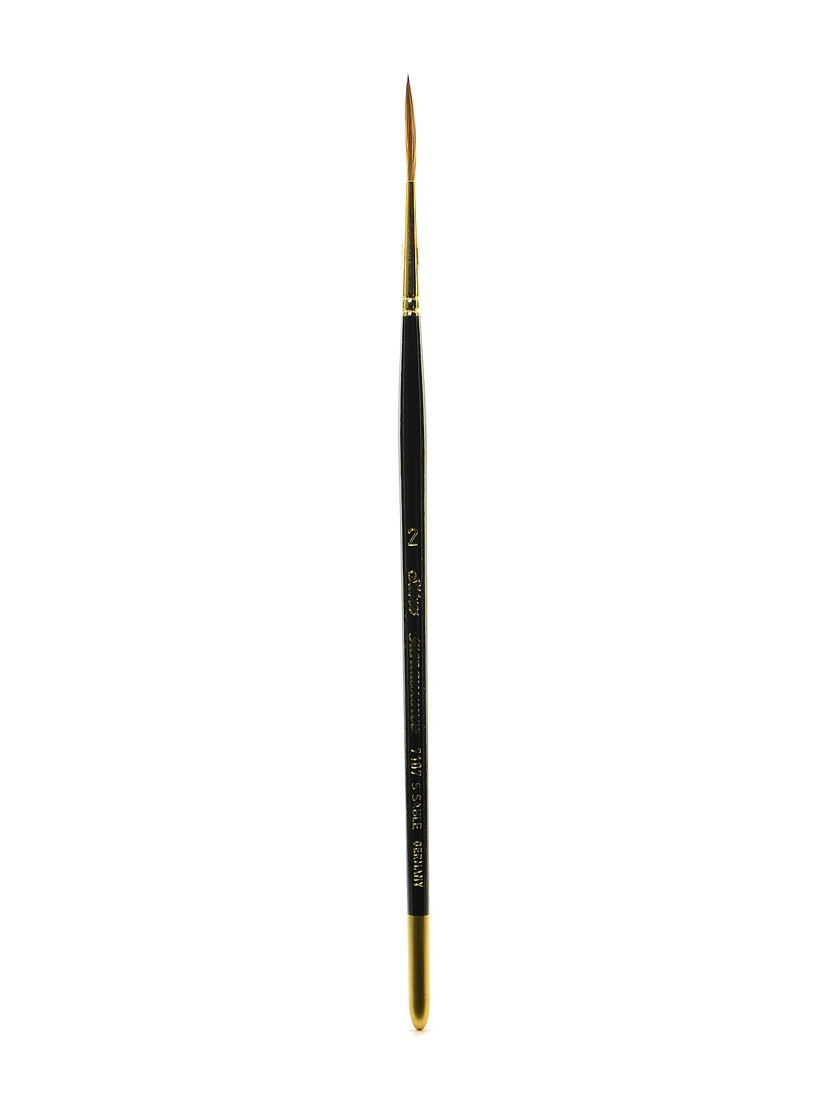 Renaissance Series Brushes Short Handle 2 silver script