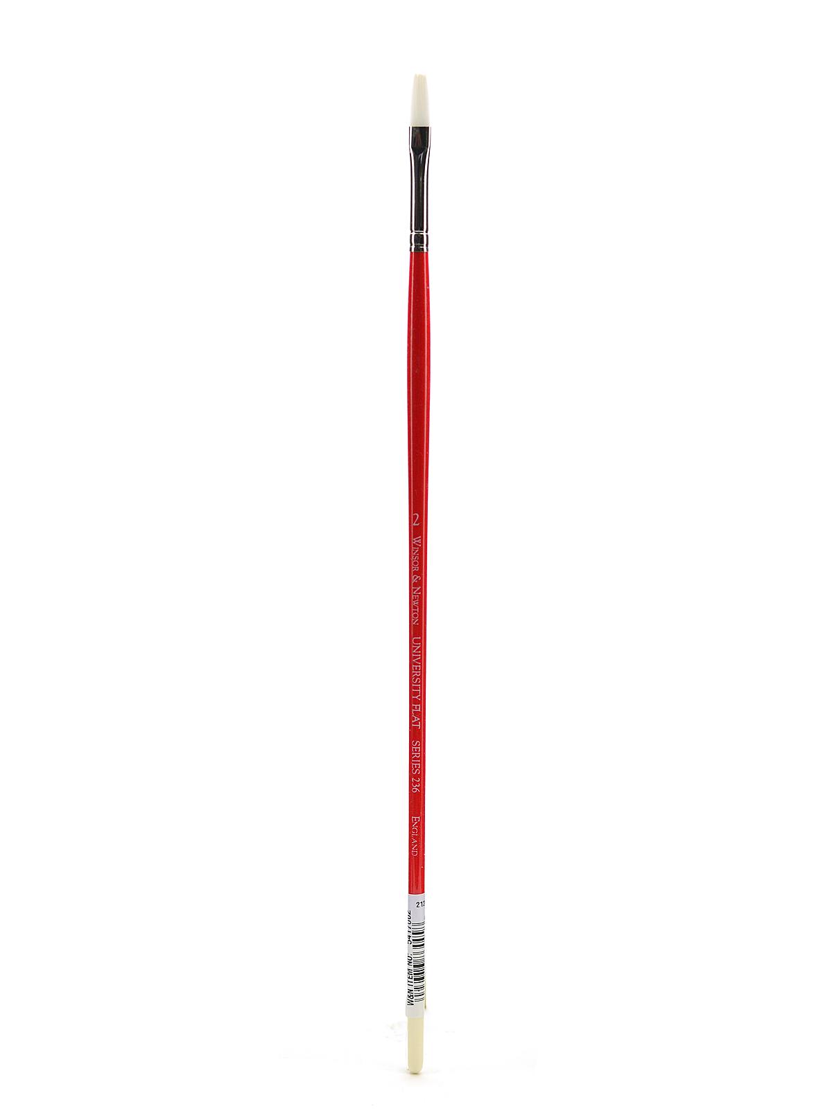 University Series Long Handled Brushes 2 flat 236