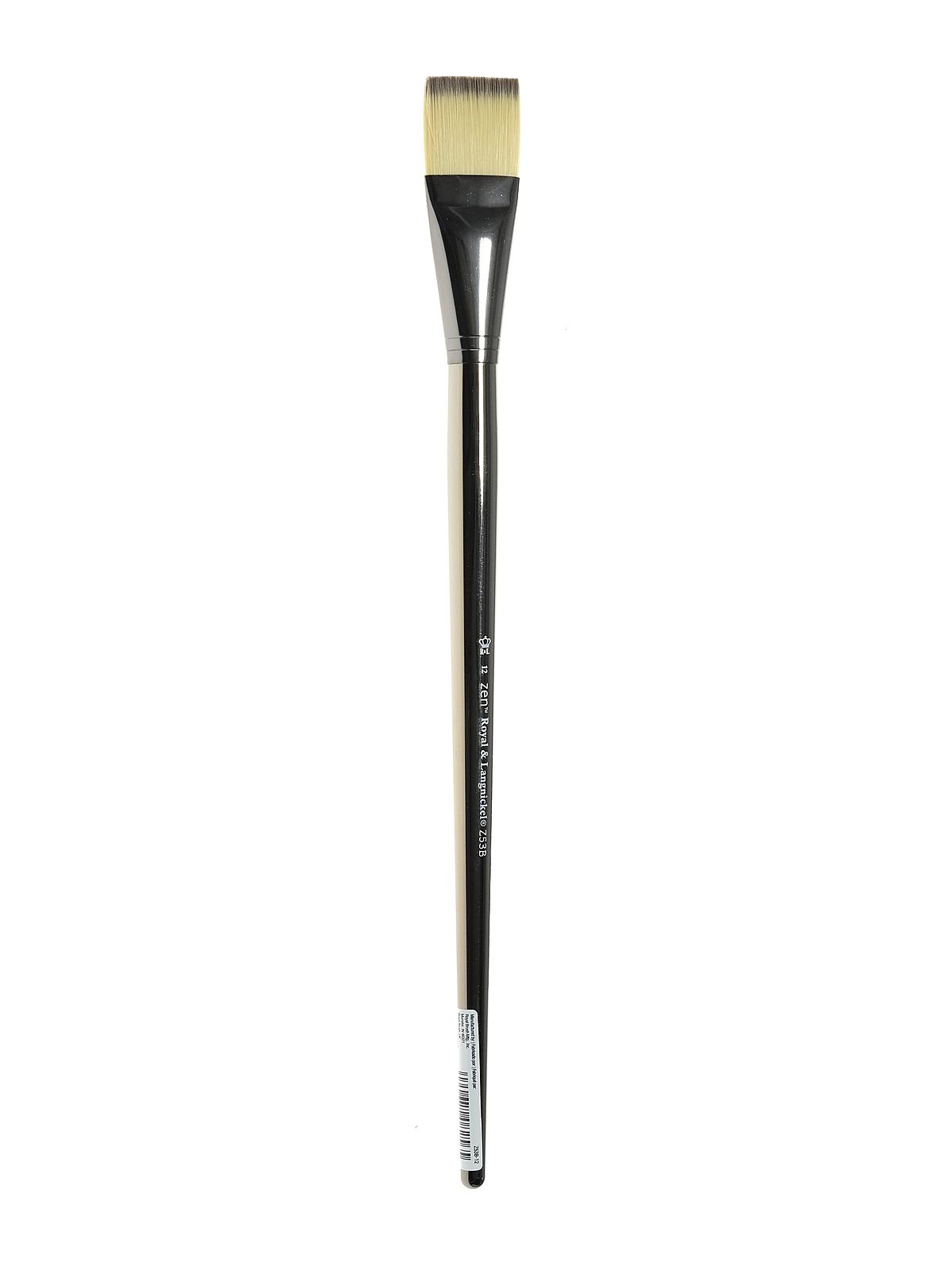 Zen Series 53 Synthetic Acrylic & Oil Brushes bright 12