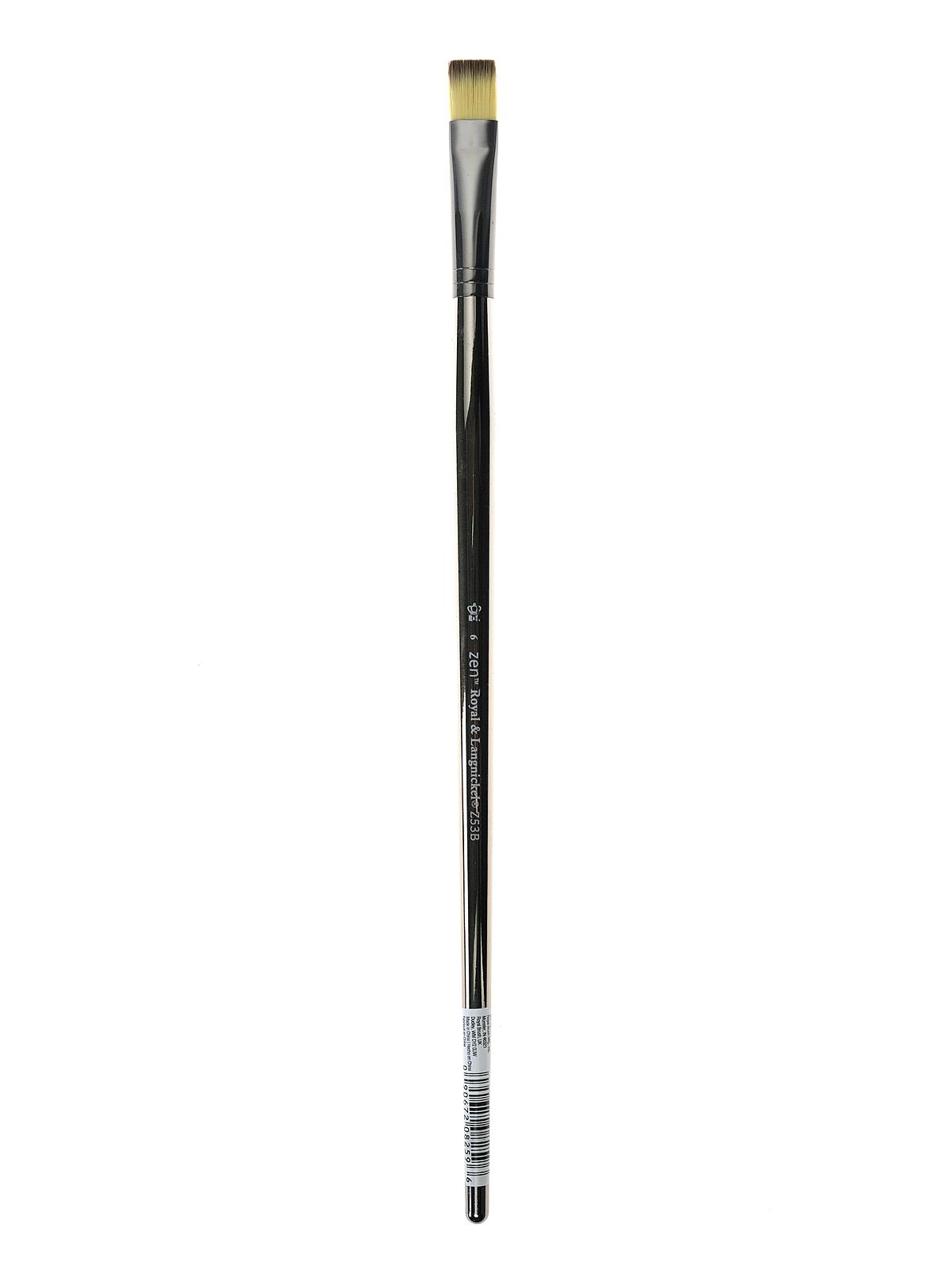 Zen Series 53 Synthetic Acrylic & Oil Brushes bright 6