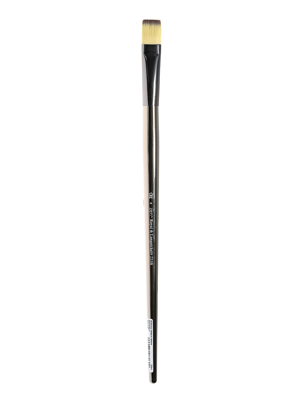 Zen Series 53 Synthetic Acrylic & Oil Brushes bright 8