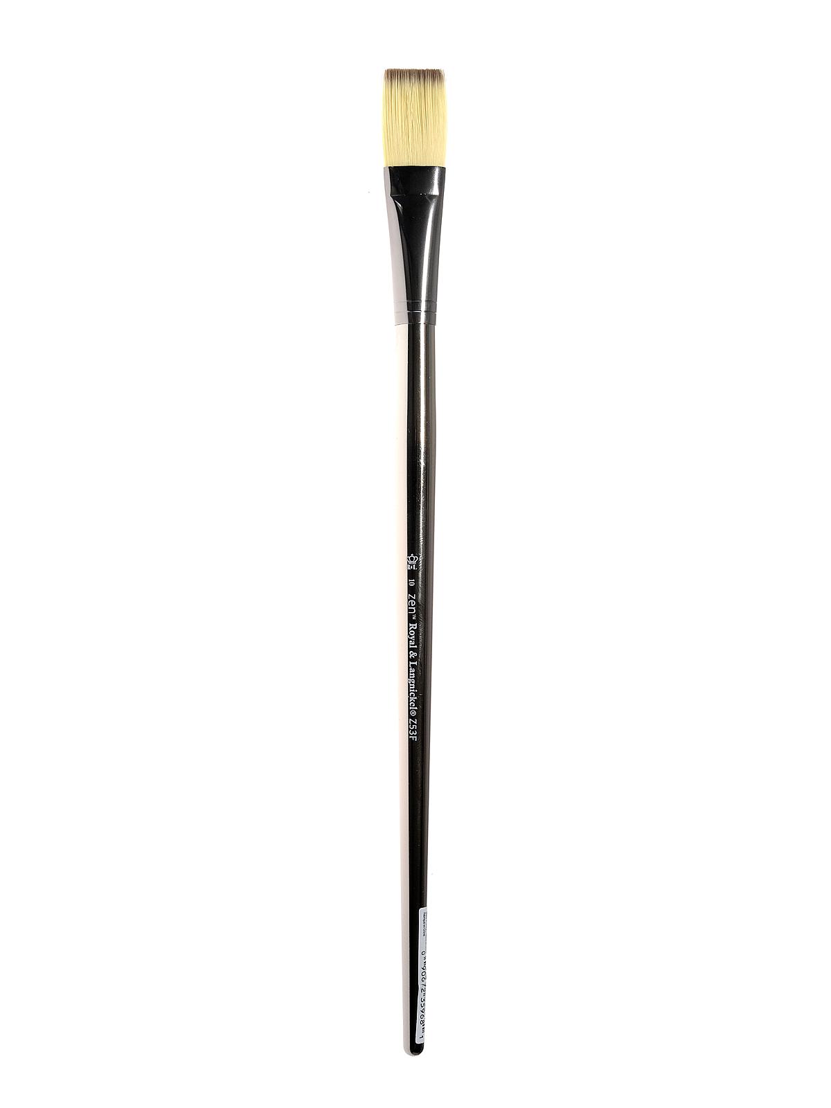 Zen Series 53 Synthetic Acrylic & Oil Brushes flat 10