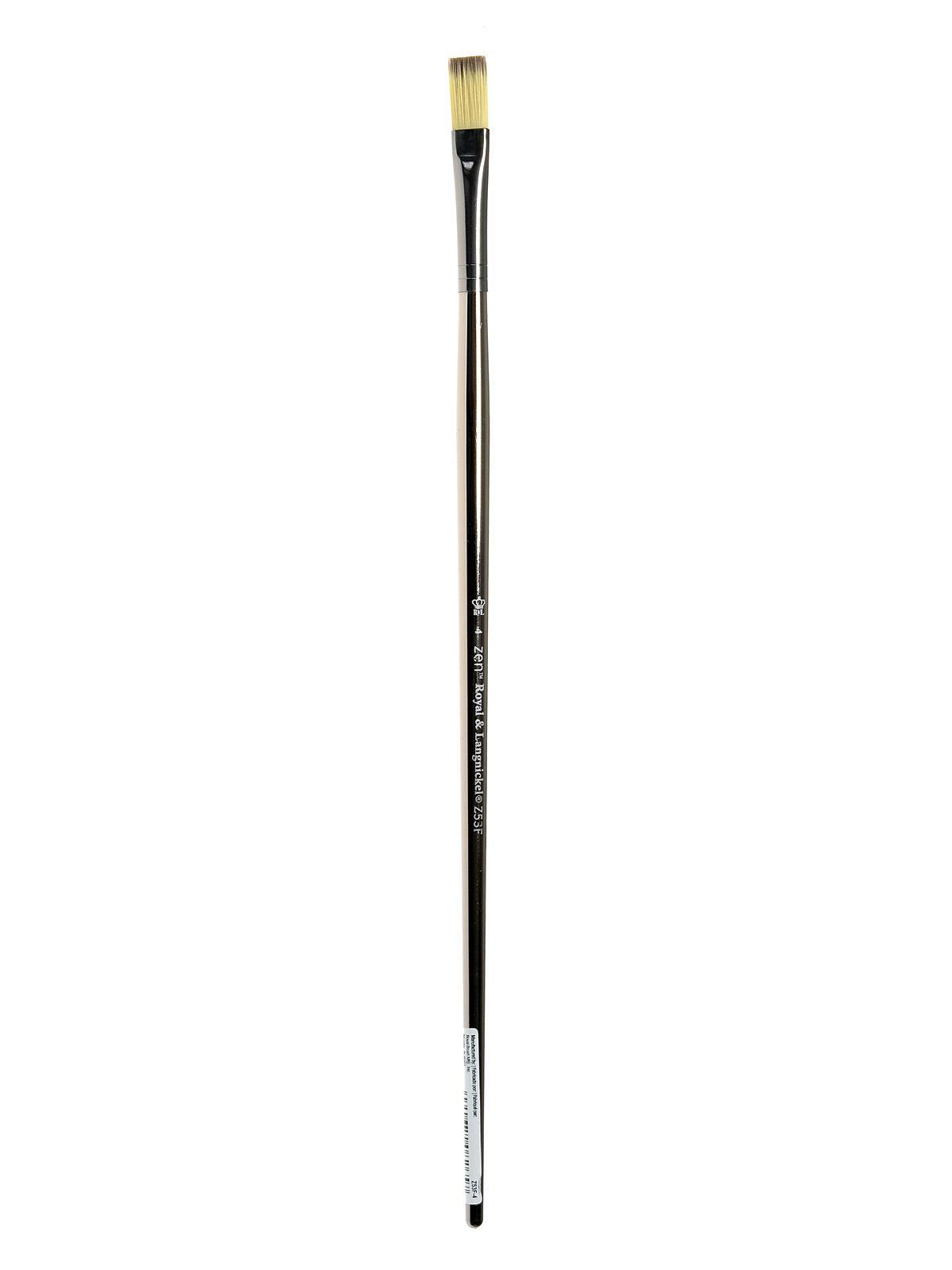 Zen Series 53 Synthetic Acrylic & Oil Brushes flat 4