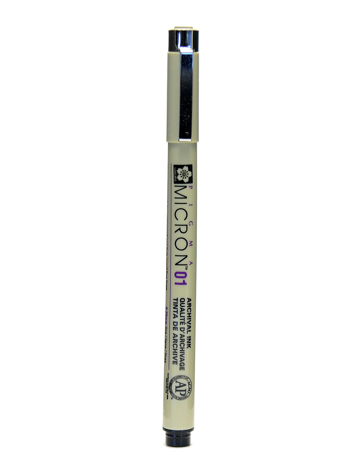 Pigma Micron black 01 (0.25 mm)