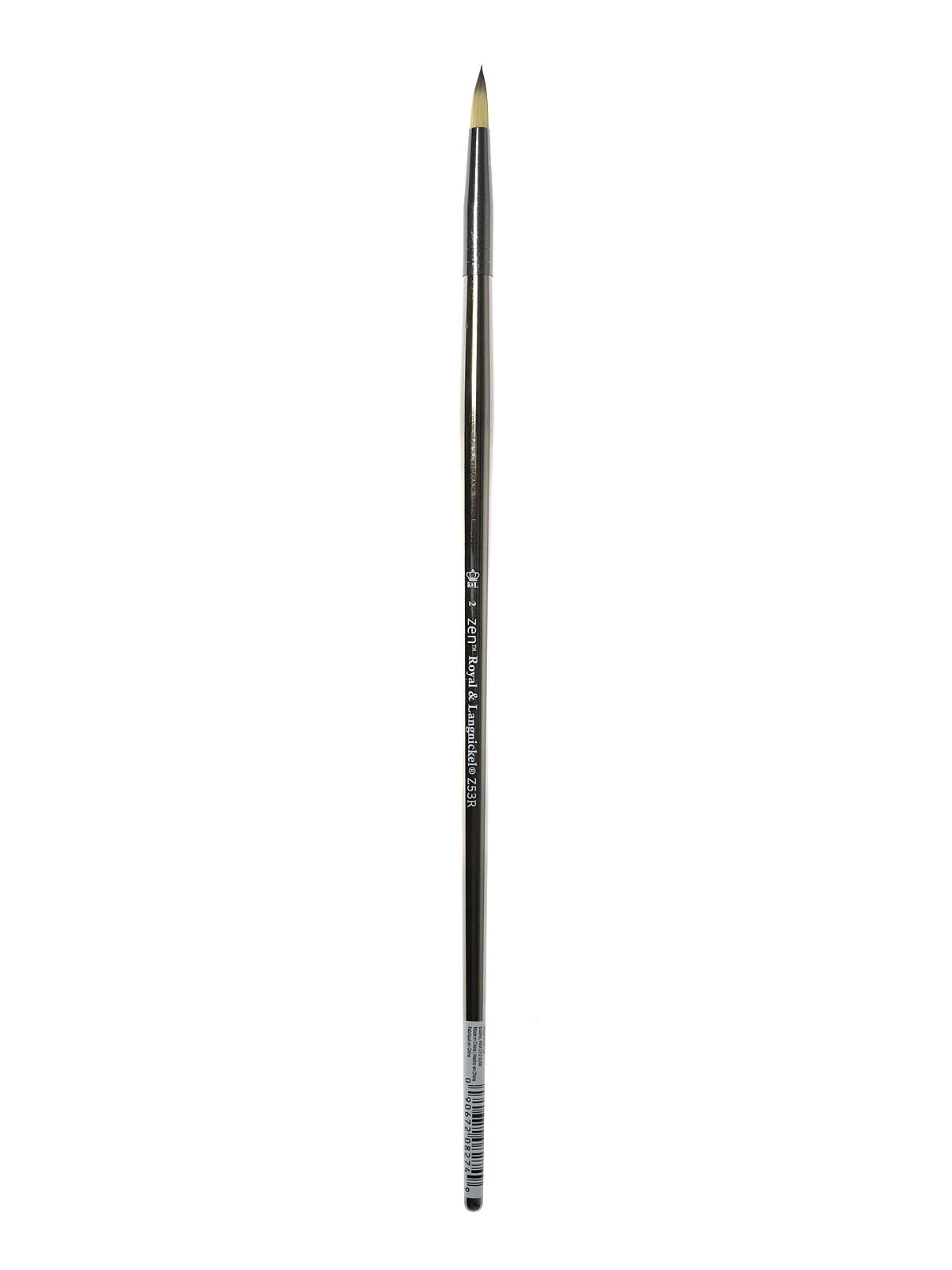 Zen Series 53 Synthetic Acrylic & Oil Brushes round 2