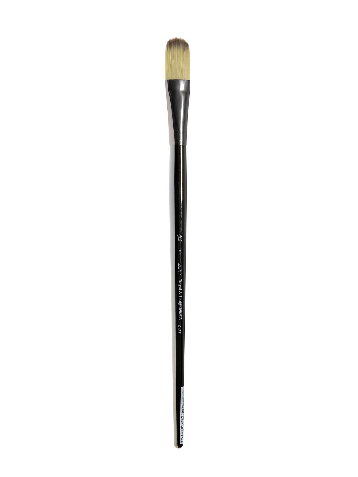Zen Series 53 Synthetic Acrylic & Oil Brushes filbert 10