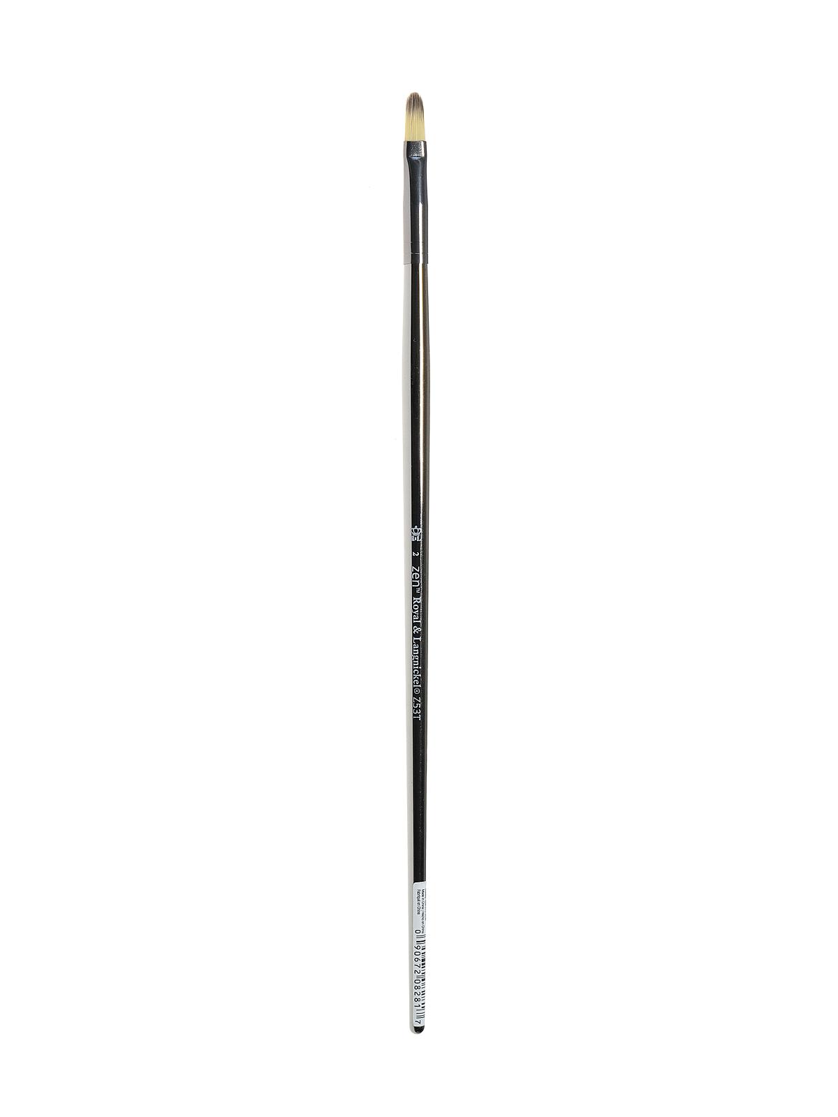 Zen Series 53 Synthetic Acrylic & Oil Brushes filbert 2
