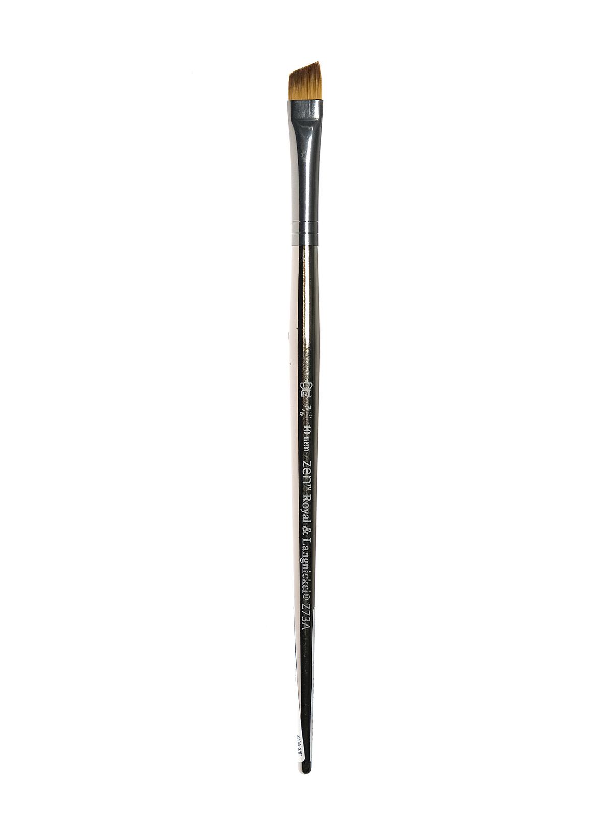 Zen Series 73 All Media Brushes angle shader 3 8 in.