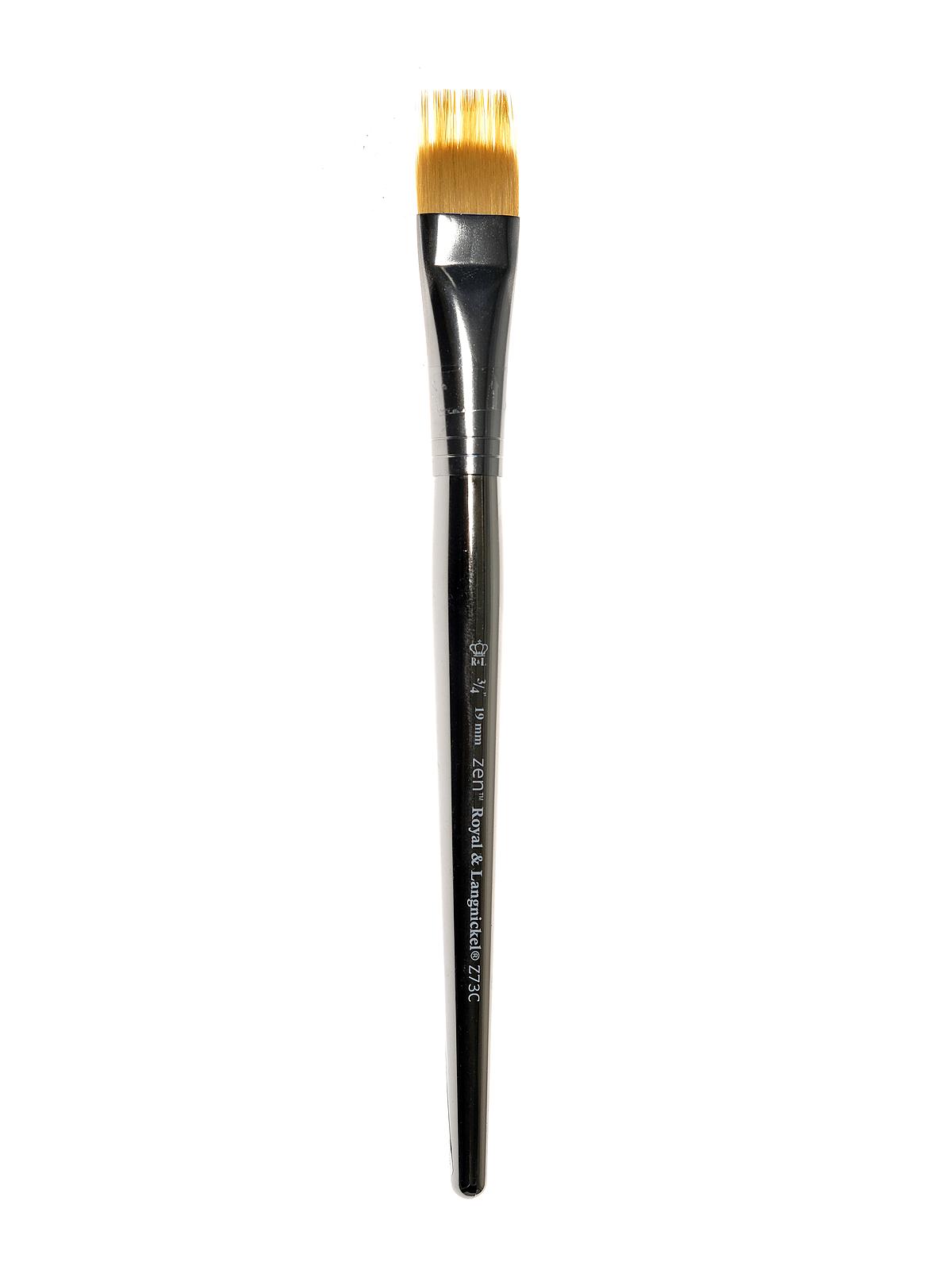 Zen Series 73 All Media Brushes flat comb 3 4 in.