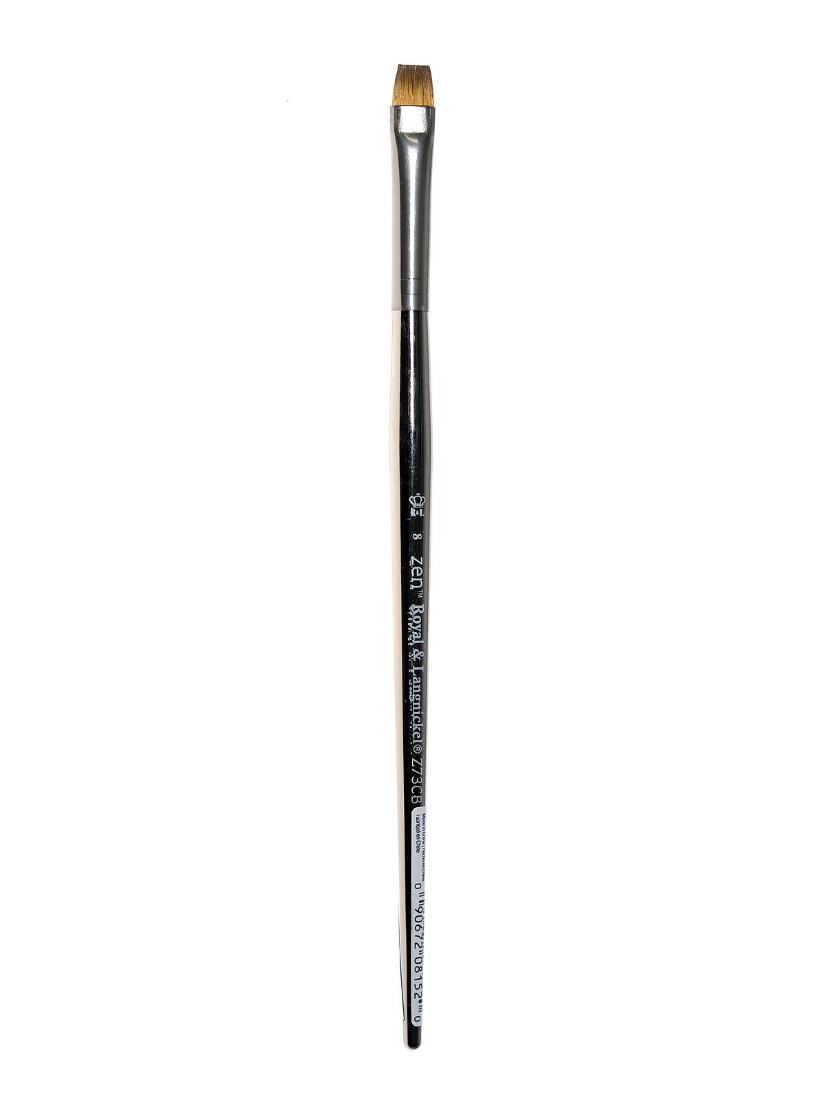Zen Series 73 All Media Brushes chisel blender 8