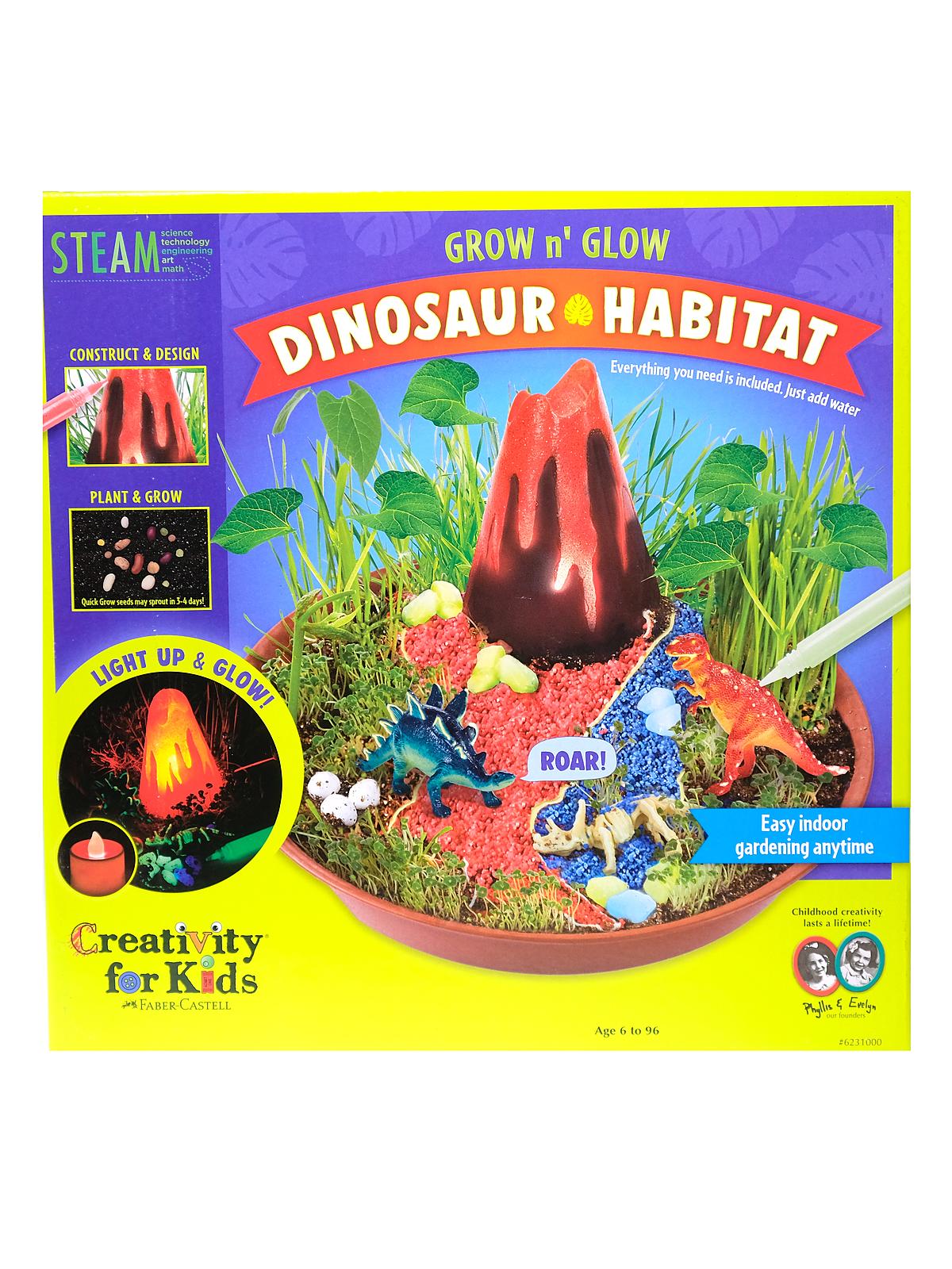 Grow n' Glow Dinosaur Habitat each