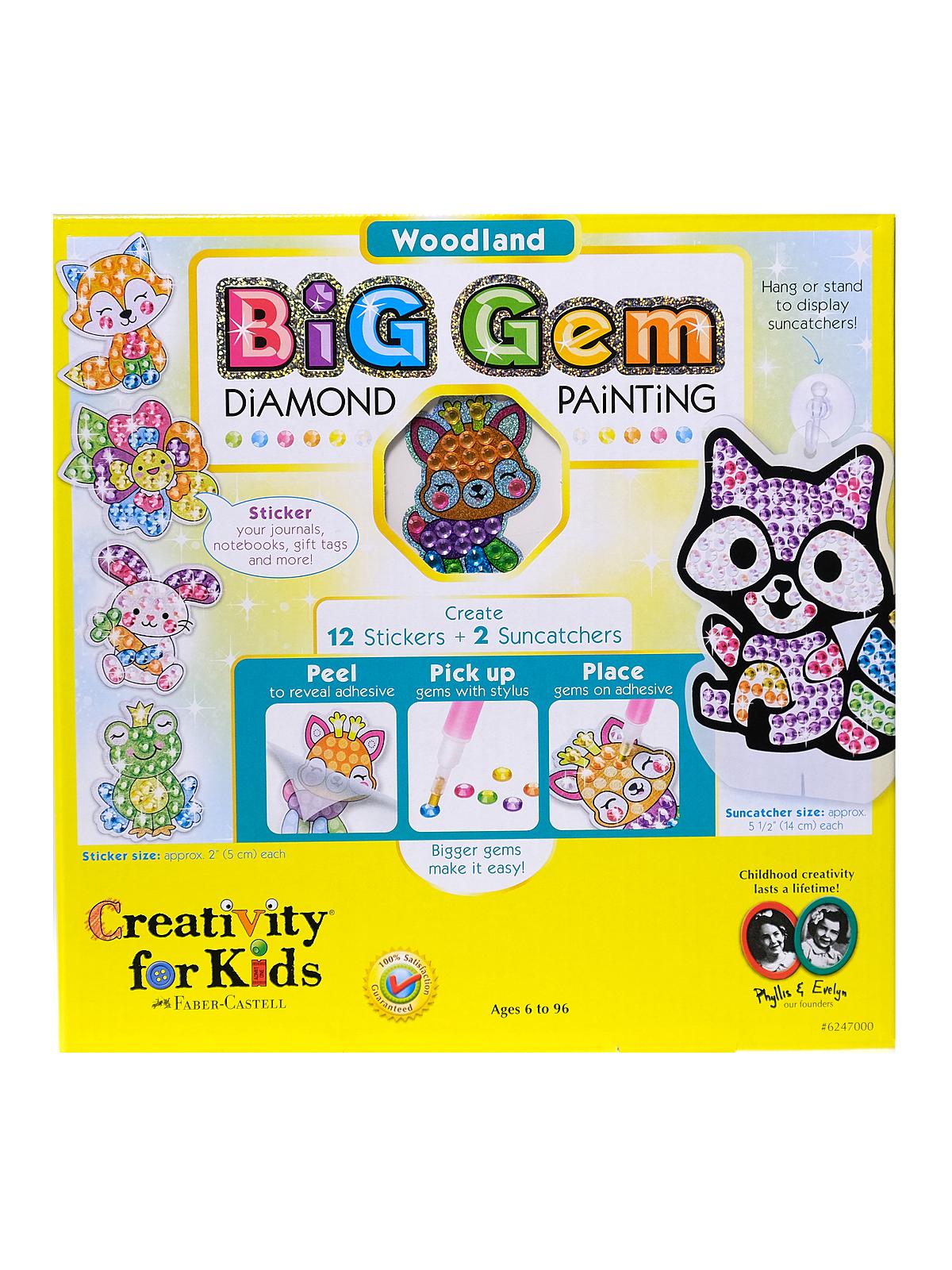 Big Gem Diamond Painting Woodland each