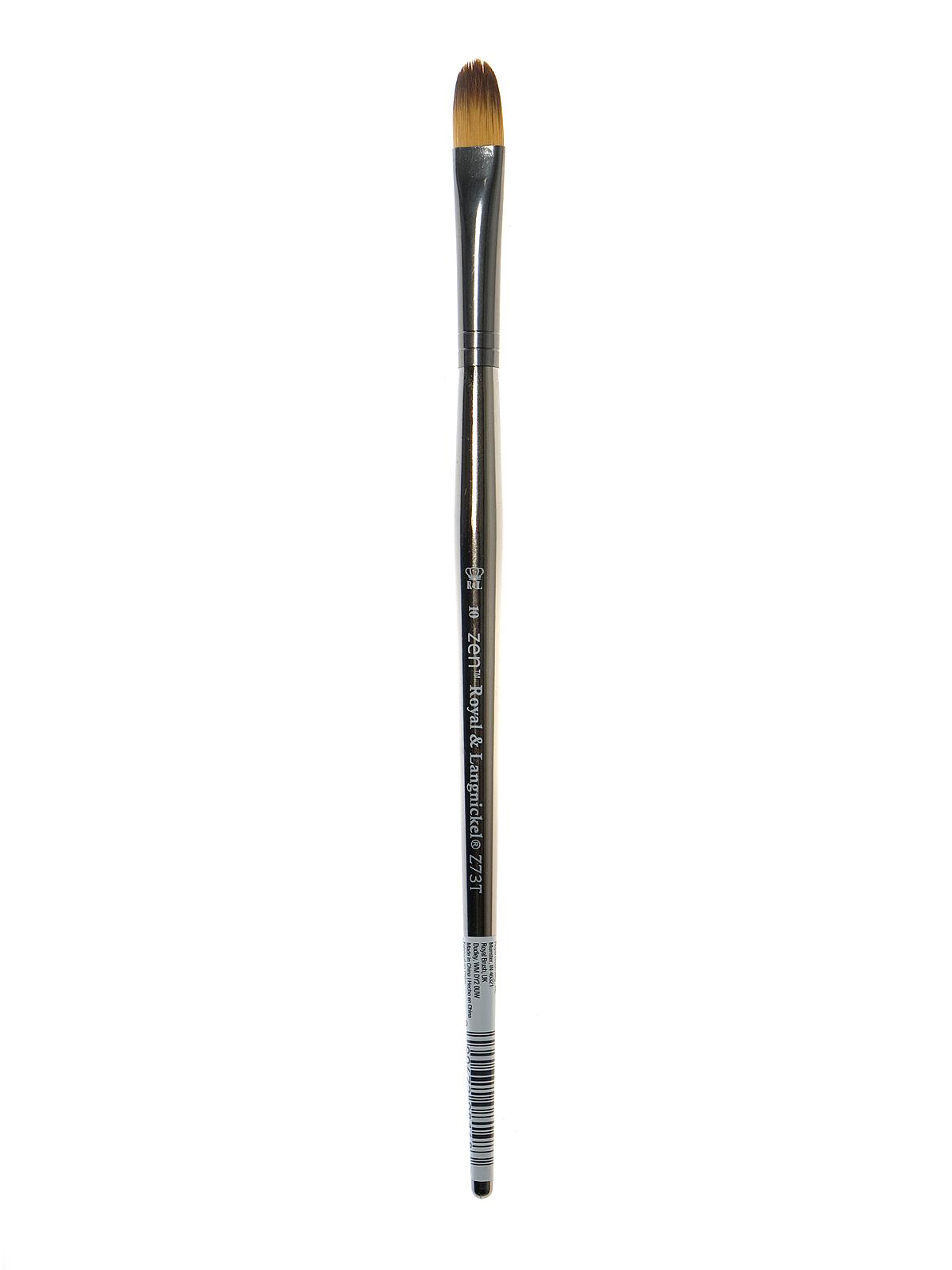 Zen Series 73 All Media Brushes filbert 10