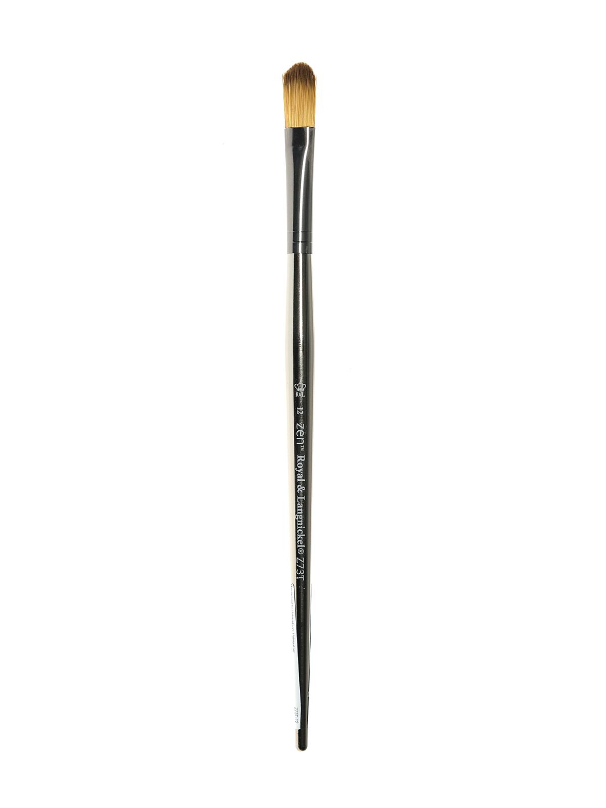 Zen Series 73 All Media Brushes filbert 12