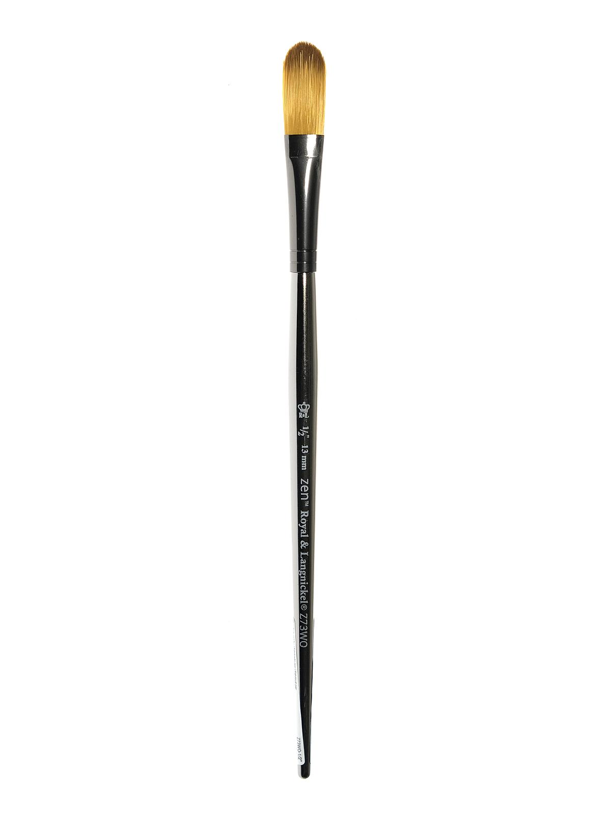 Zen Series 73 All Media Brushes oval wash 1 2 in.