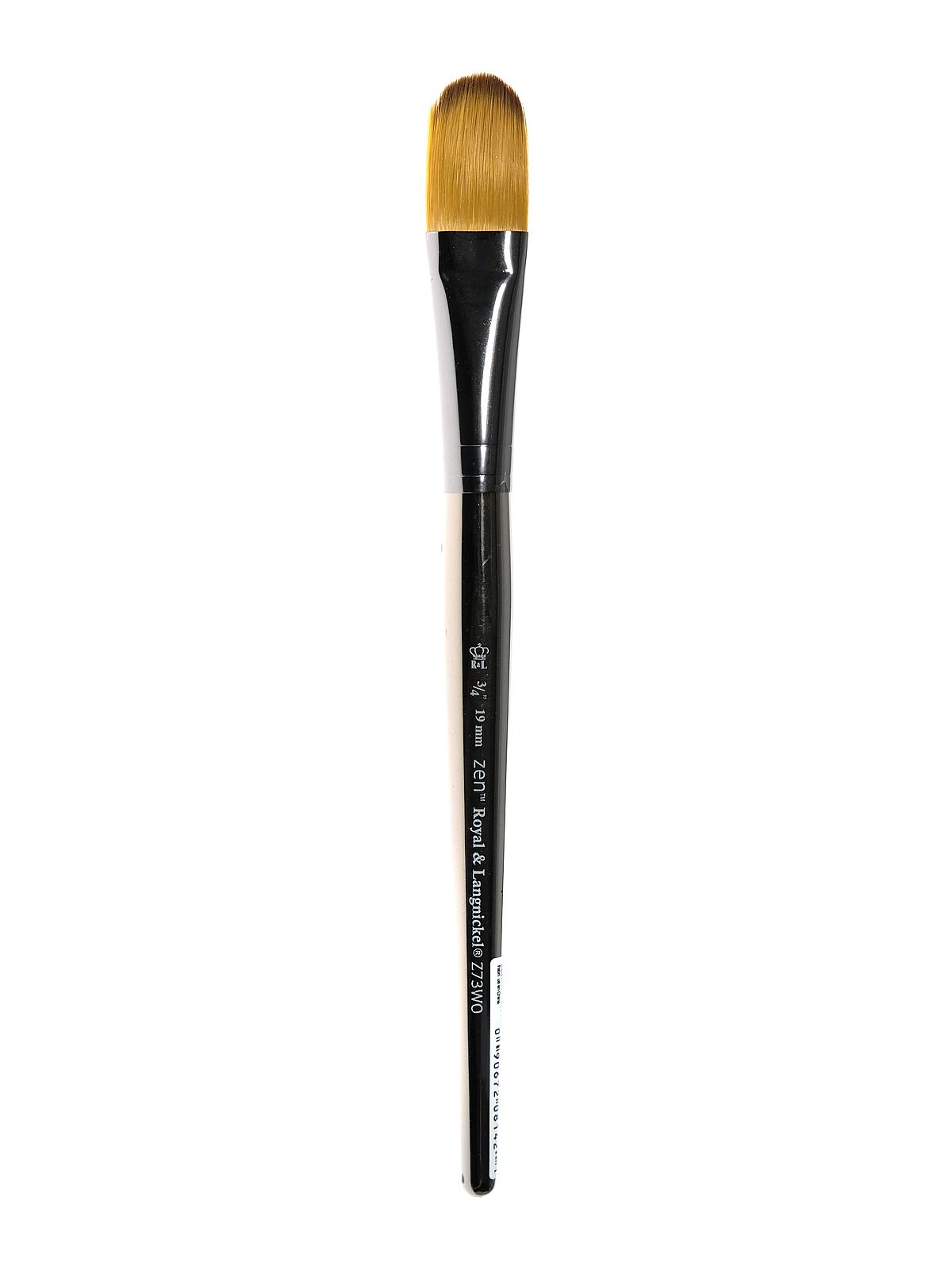 Zen Series 73 All Media Brushes oval wash 3 4 in.