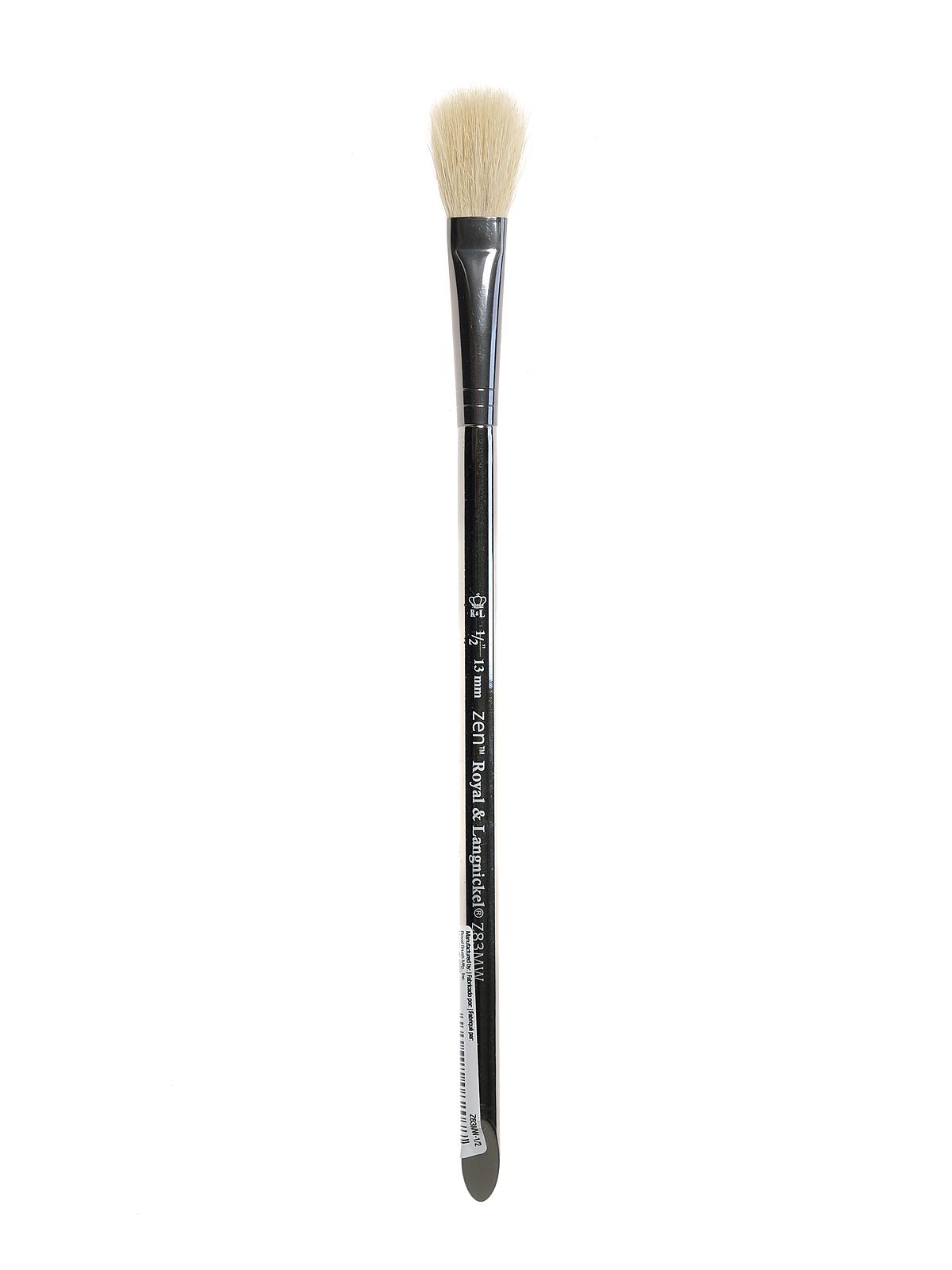 Zen Series 83 Watercolor Brushes white goat mop 1 2 in.