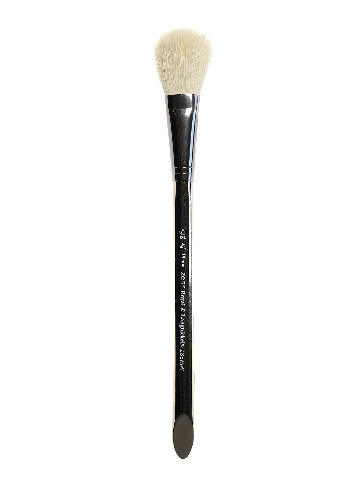 Zen Series 83 Watercolor Brushes white goat mop 3 4 in.