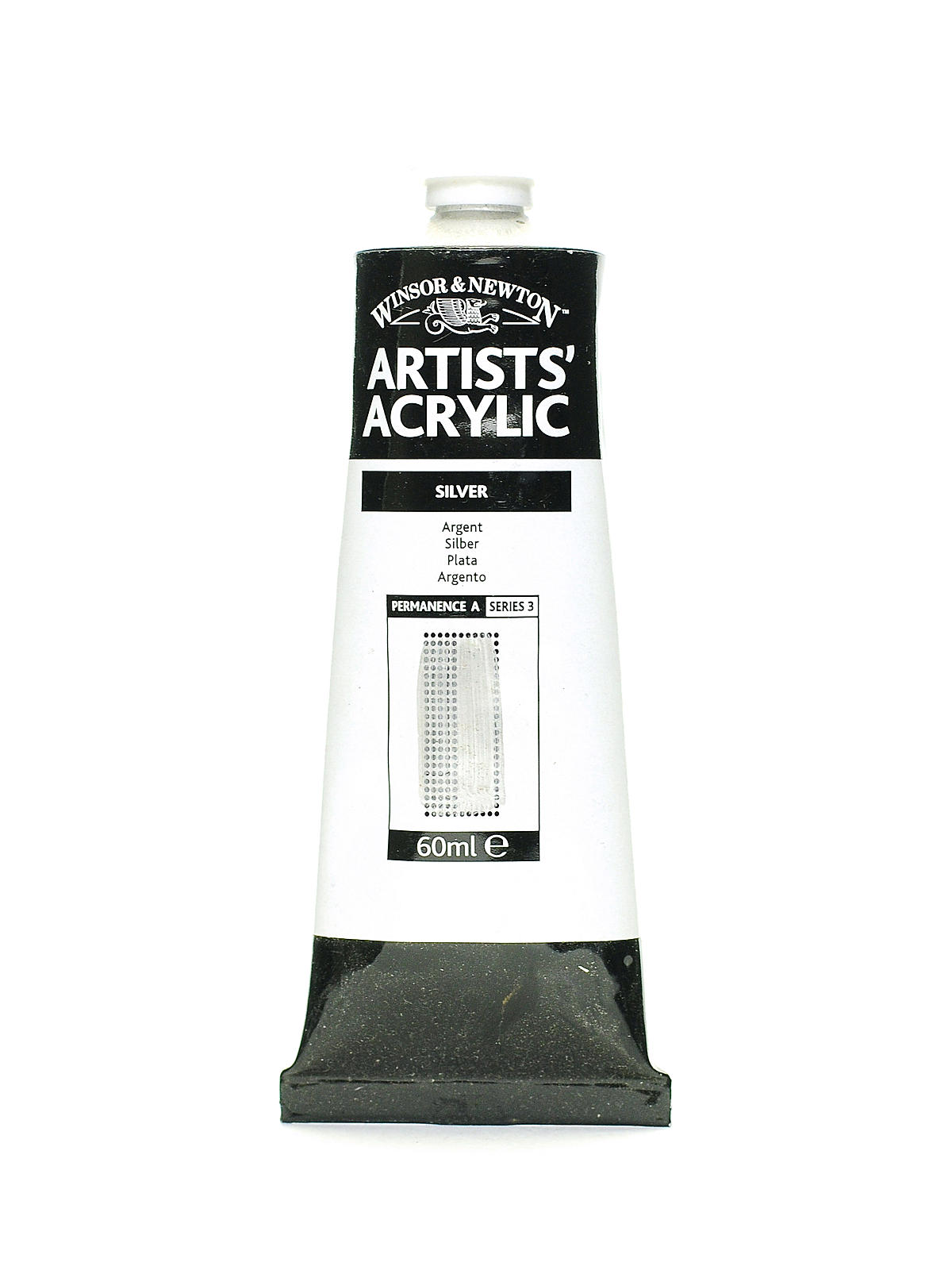 Professional Acrylic Colours silver 60 ml 617