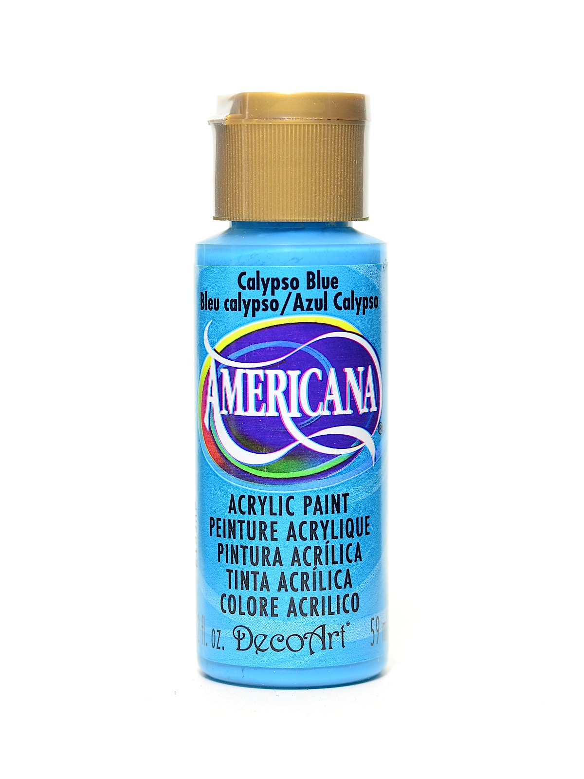 Americana Acrylic Paints calypso blue 2 oz.