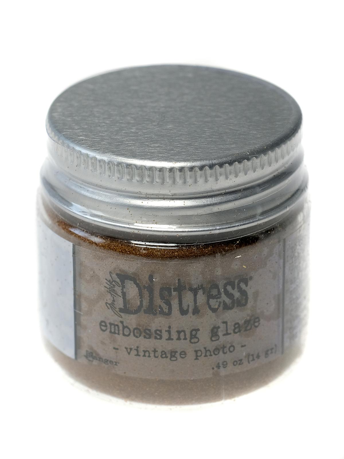 Tim Holtz Distress Embossing Glaze vintage photo 1 oz. jar