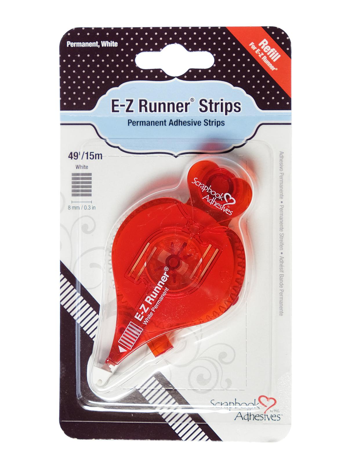 E-Z Runners permanent strips refill pack