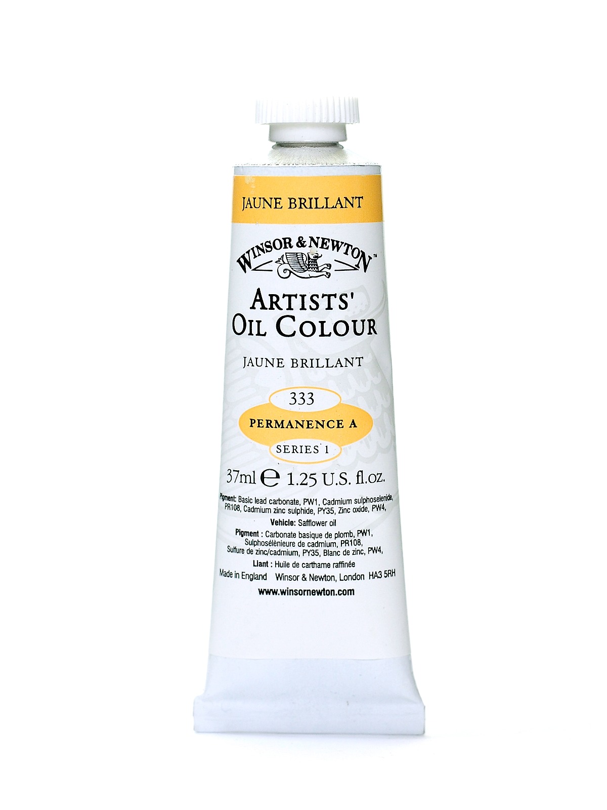 Artists' Oil Colours jaune brilliant 333 37 ml