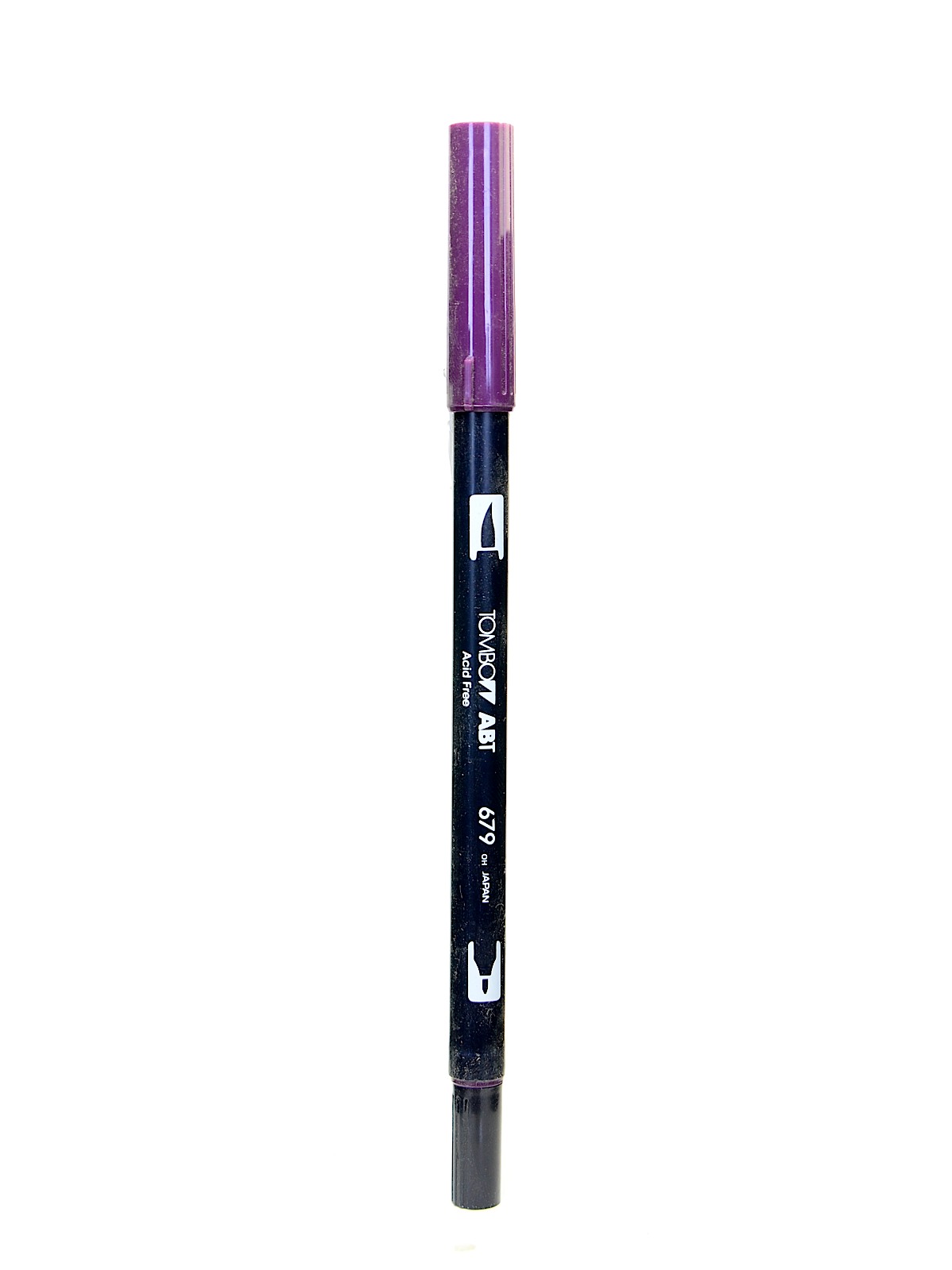 Dual End Brush Pen Dark Plum 679