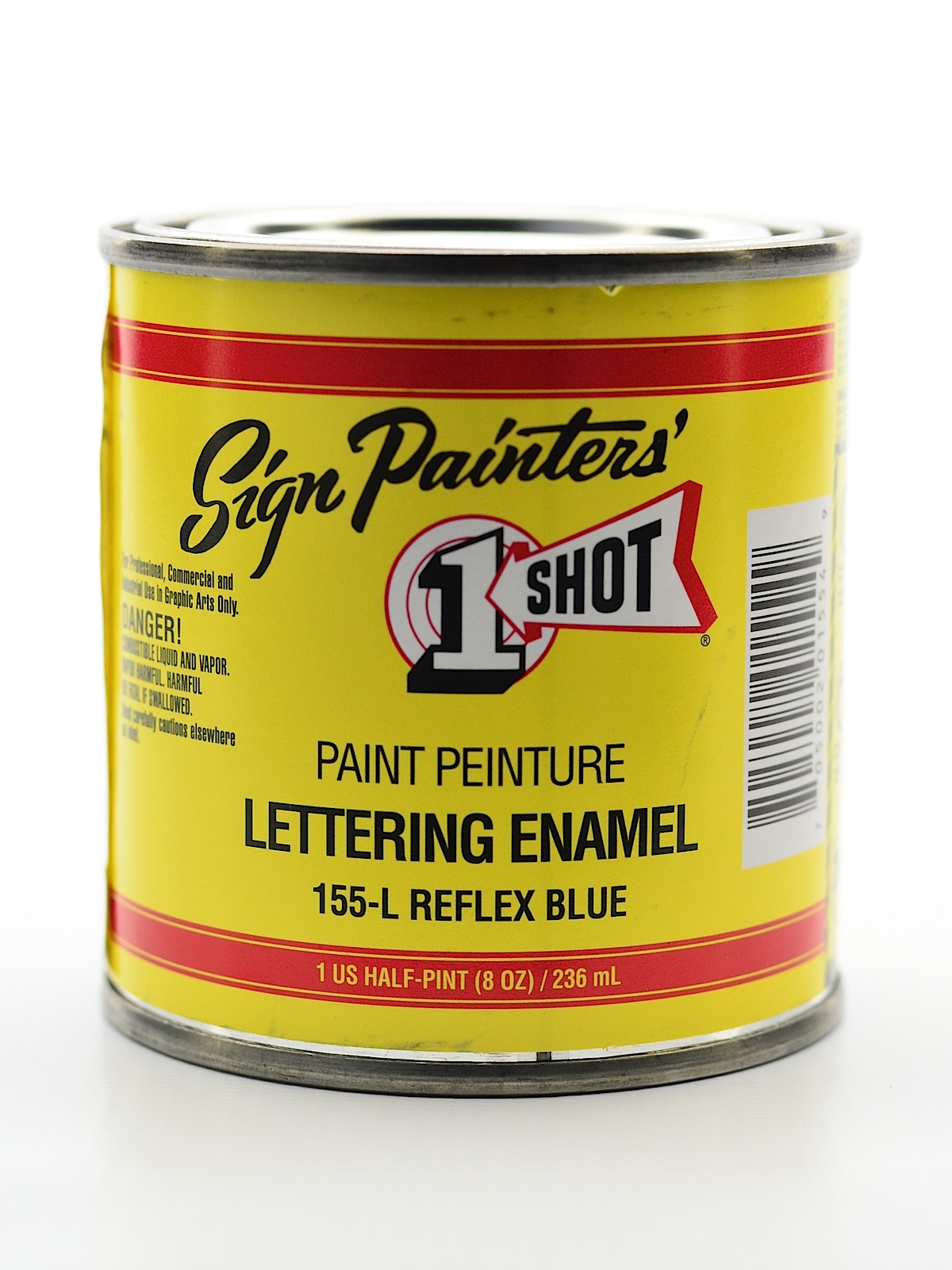 Lettering Enamel reflex blue half pint 155L