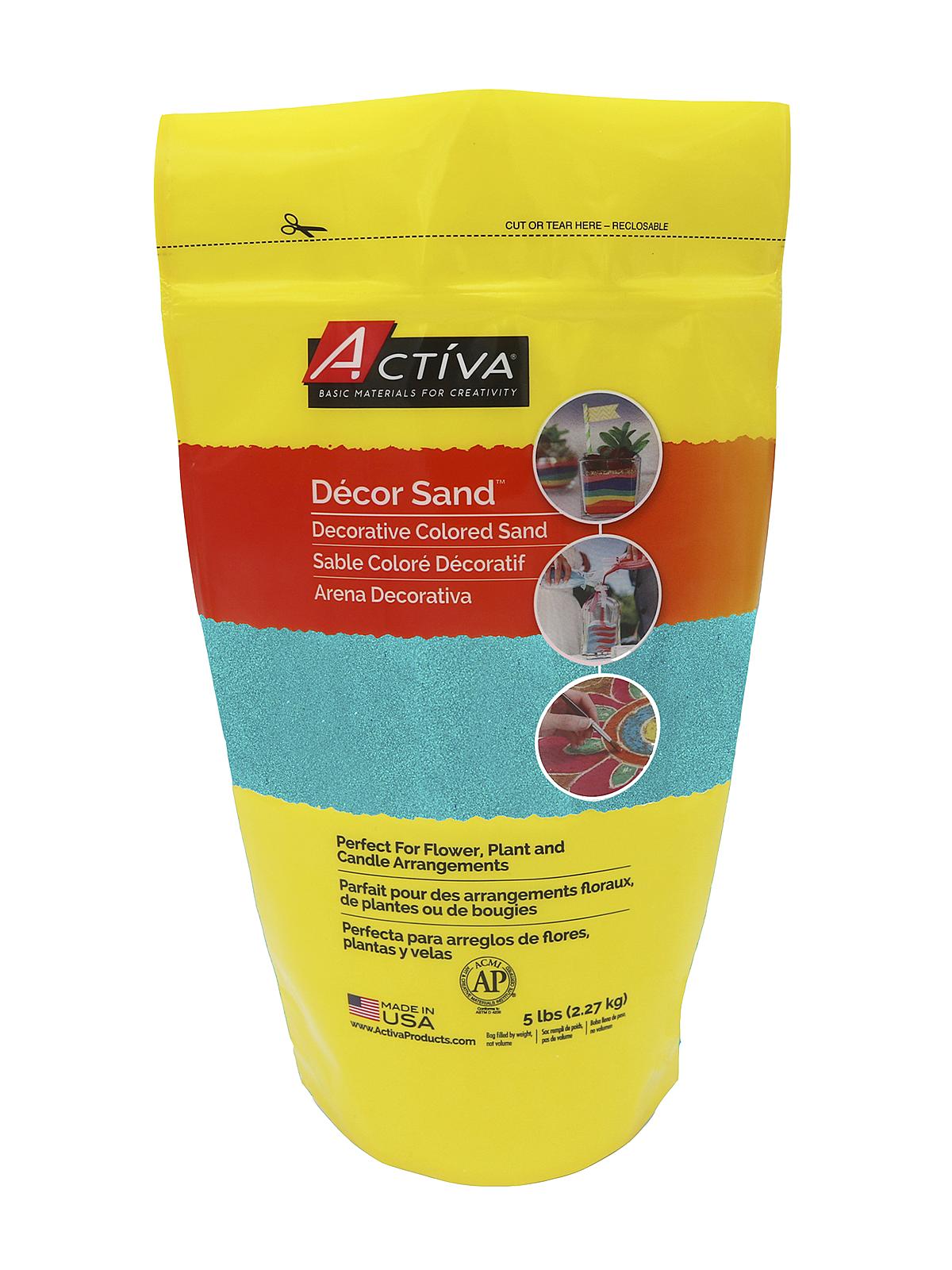 Scenic Sand turquoise 5 lb. bag