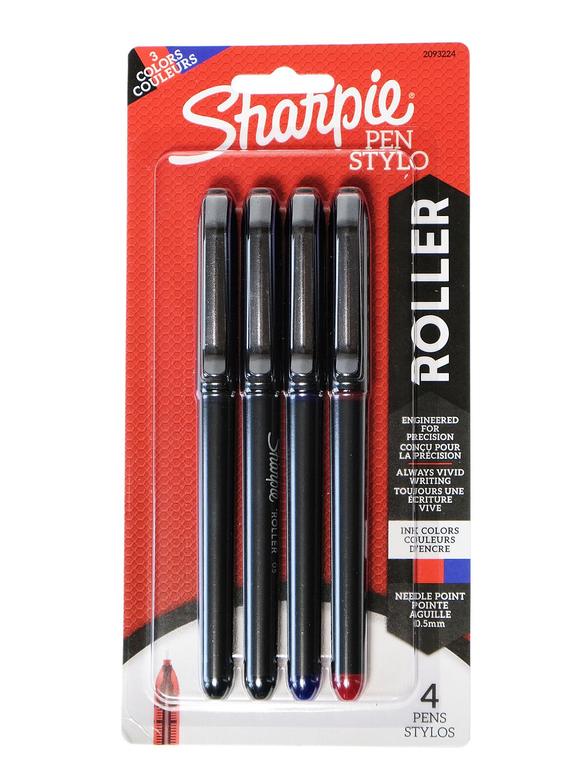Rollerball Pens assorted set of 4