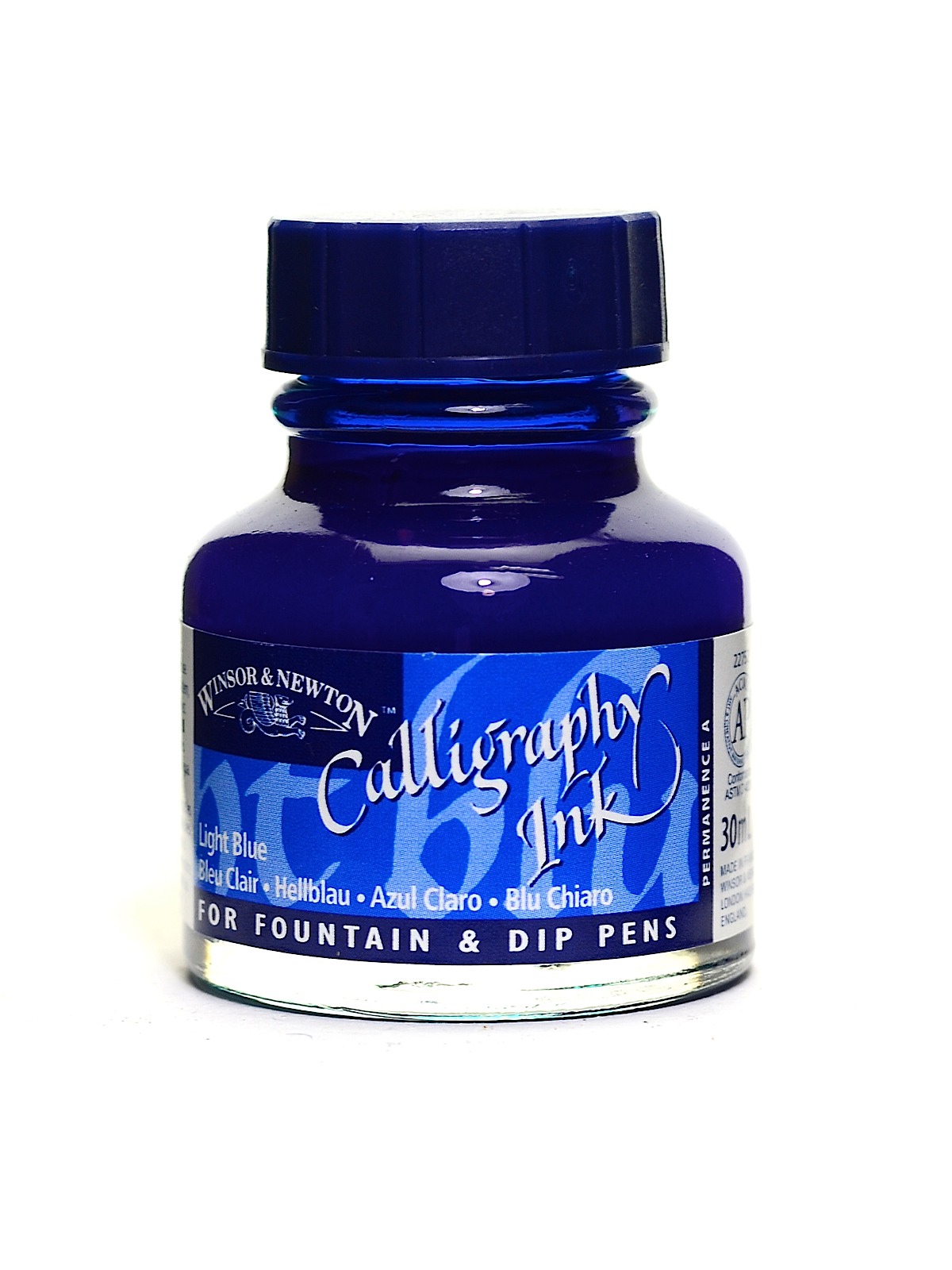 Calligraphy Ink light blue 1 oz.