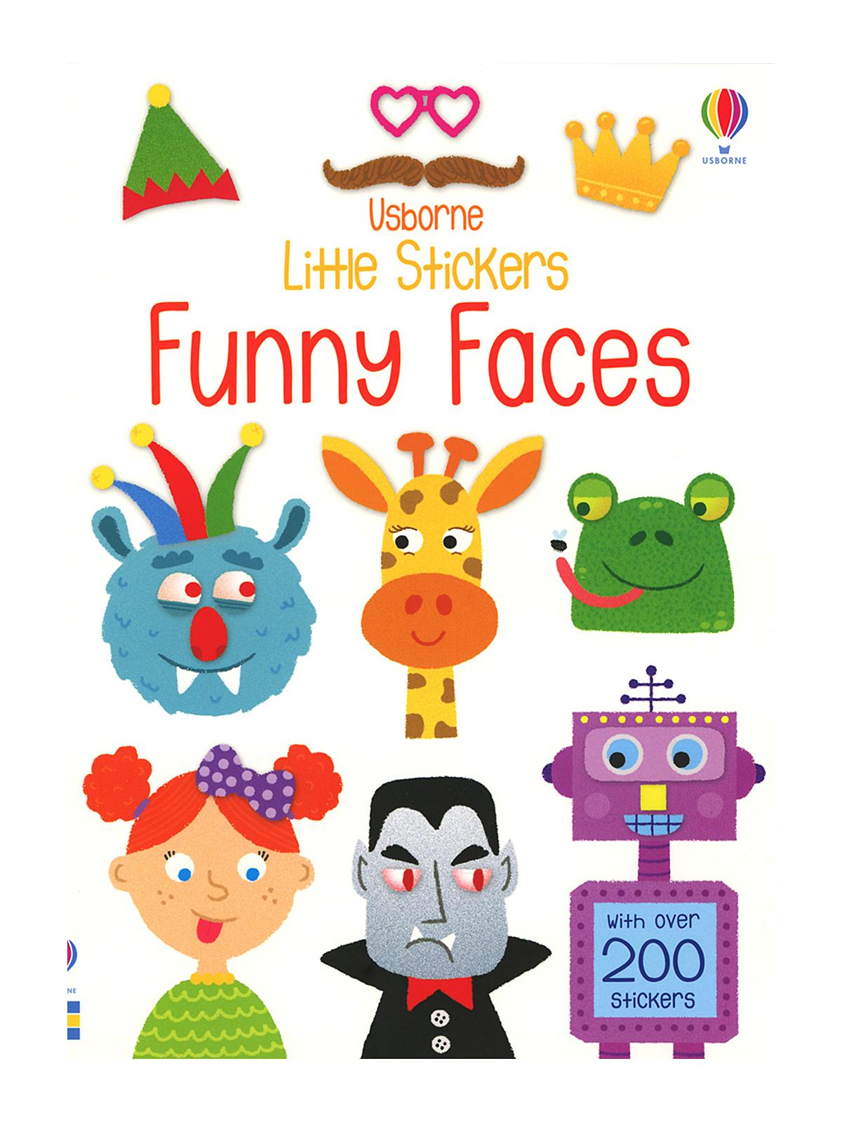 Little Sticker Books Funny Faces