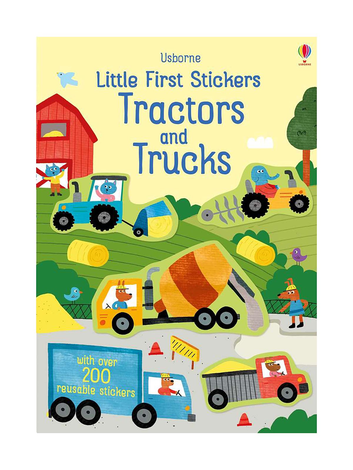 Little Sticker Books Tractors and Trucks
