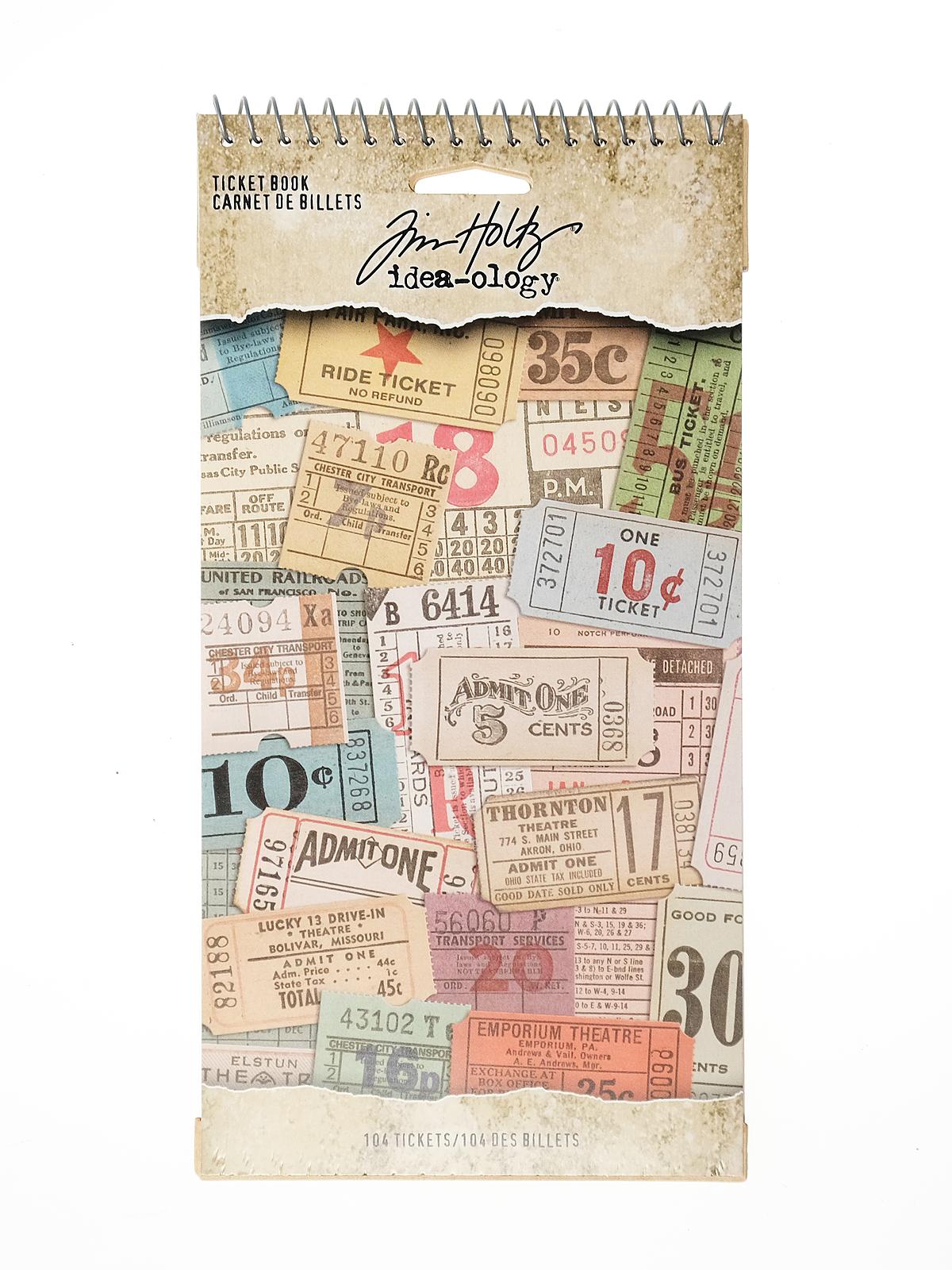 Idea-ology Paperie ticket book 104 pieces