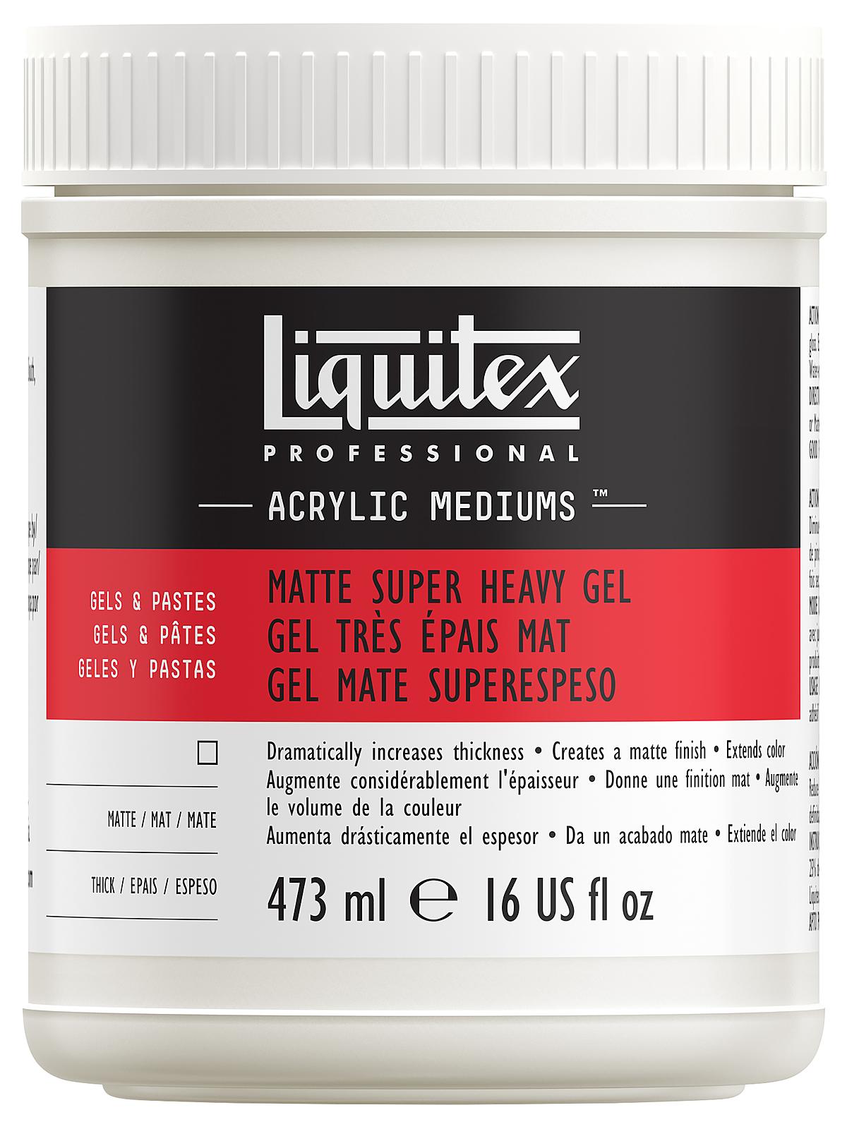 Matte Super Heavy Gel 16 oz.