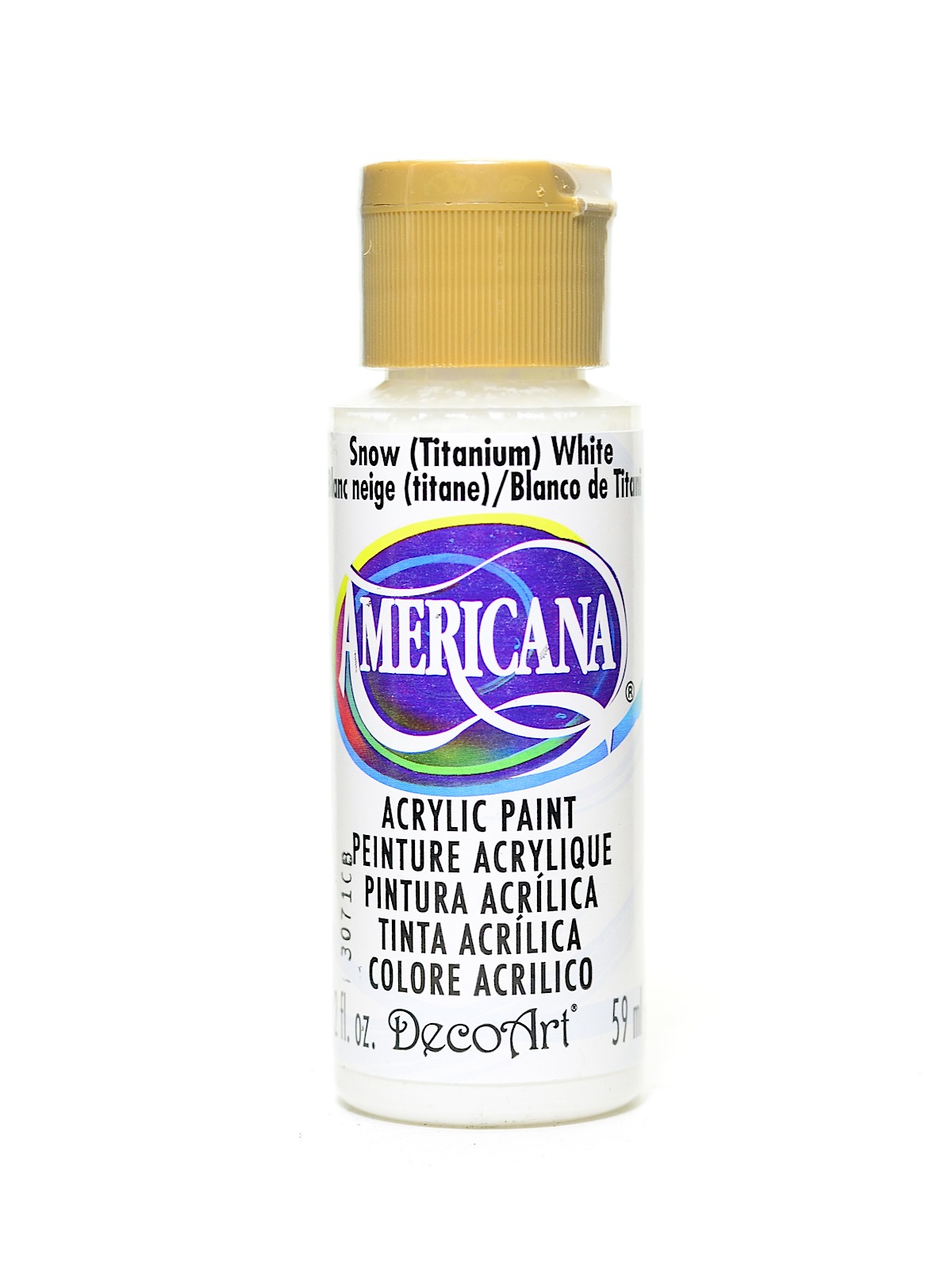 Americana Acrylic Paints snow white 2 oz.