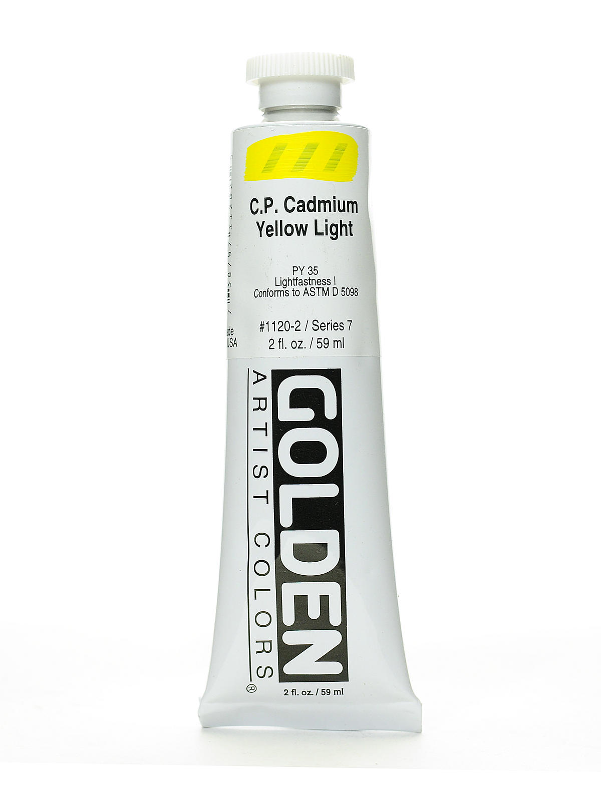 Heavy Body Acrylics cadmium yellow light (CP) 2 oz.